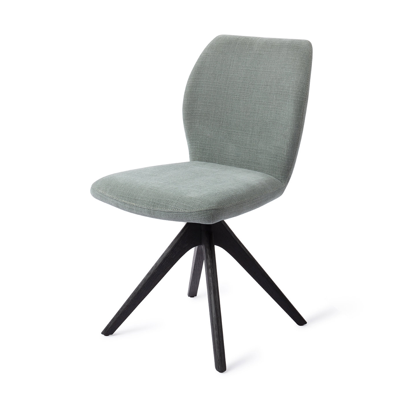 Jesper Home Esszimmerstuhl Ikata Breezy Blue Revolve Eiche Schwarz