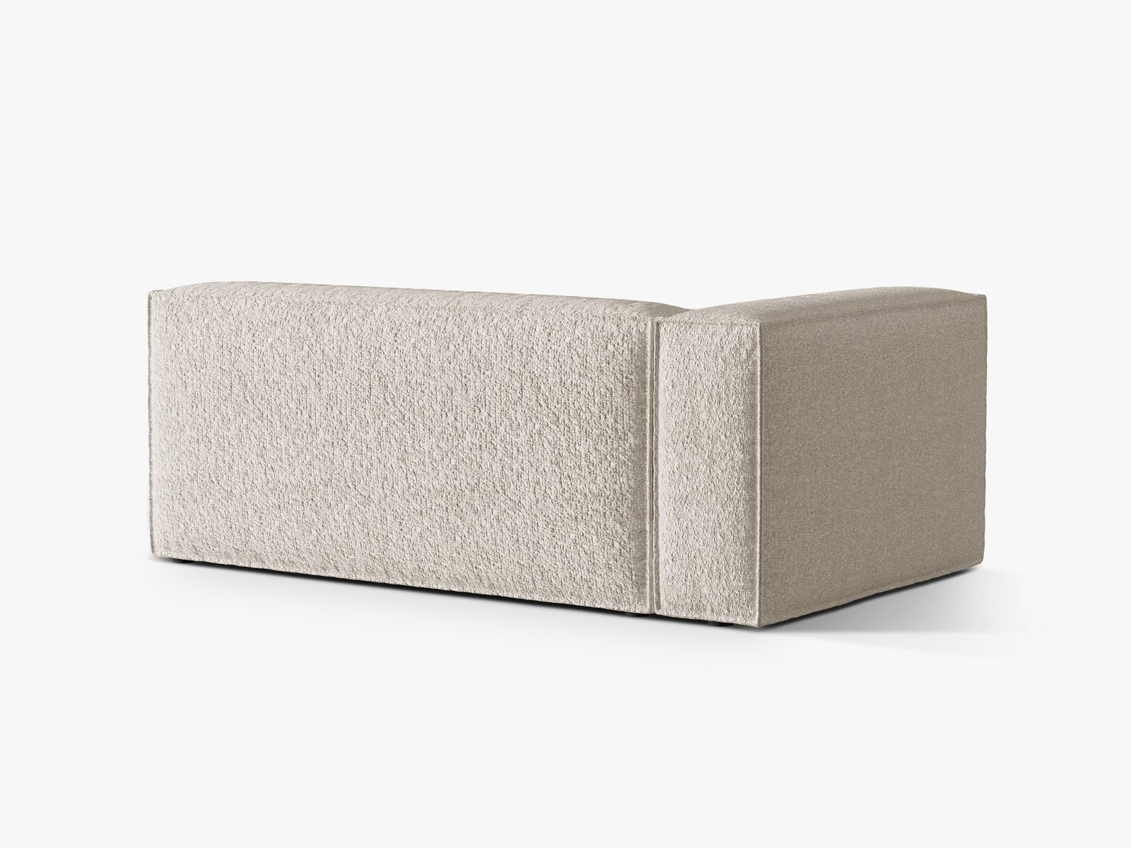 Micadoni Modul Nuria Groß 3-Sitzer Links Boucle Beige