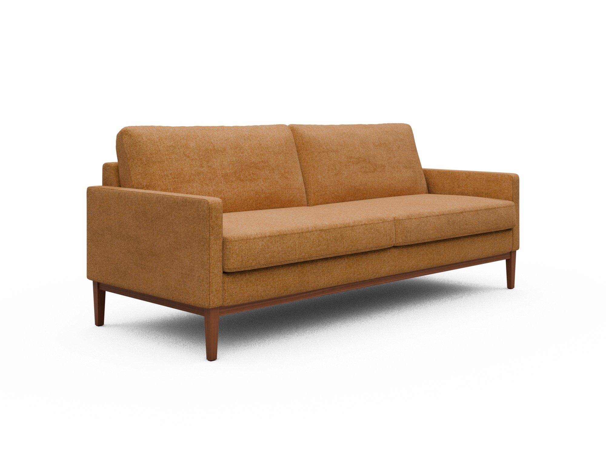 Skandi Home Sofa Bodo 3-Sitzer Casone-Warm-Yellow moebelfaktor