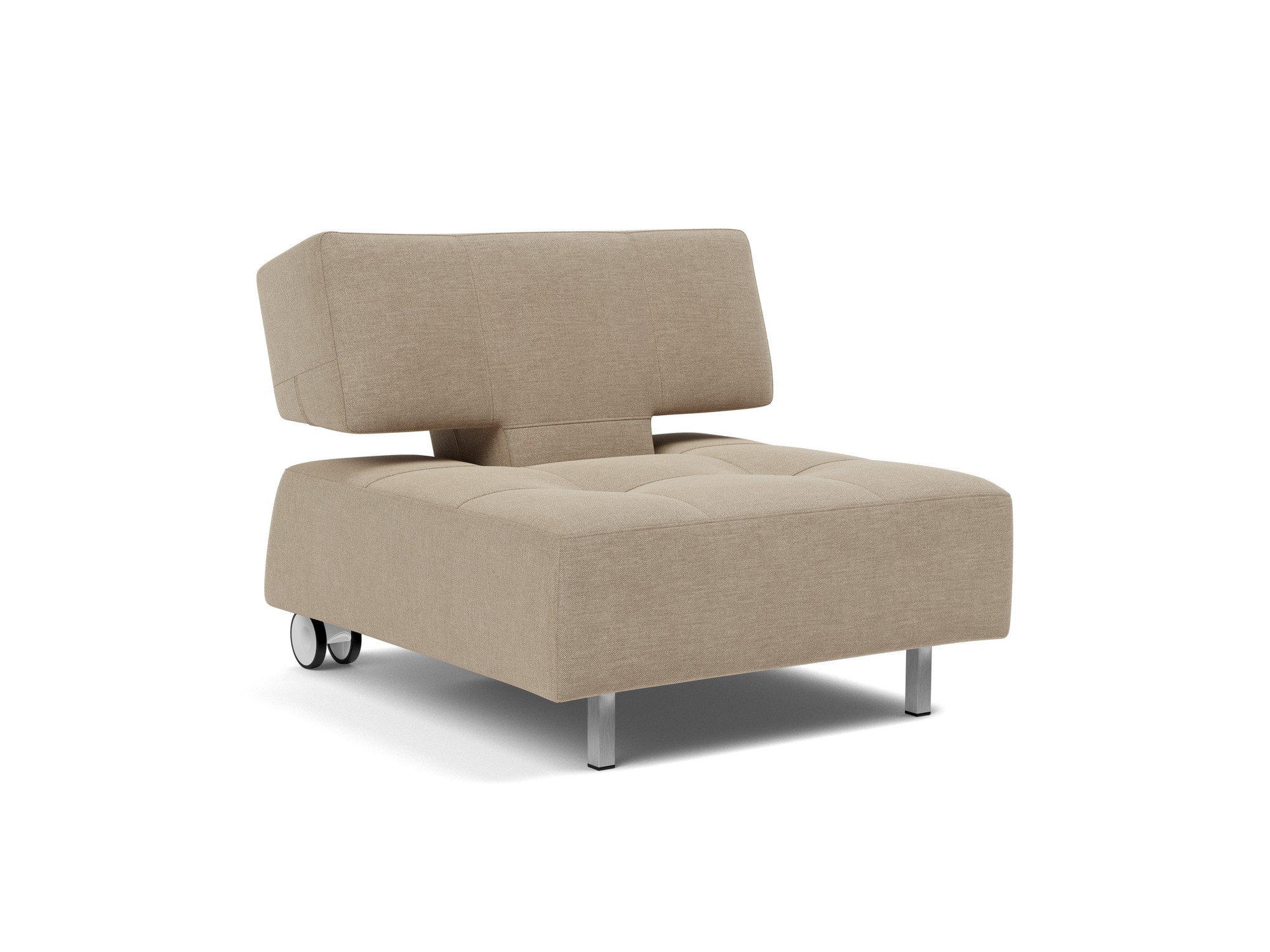 Sessel Long Horn D.E.L. Flachgewebe Phobos 587-Mocha