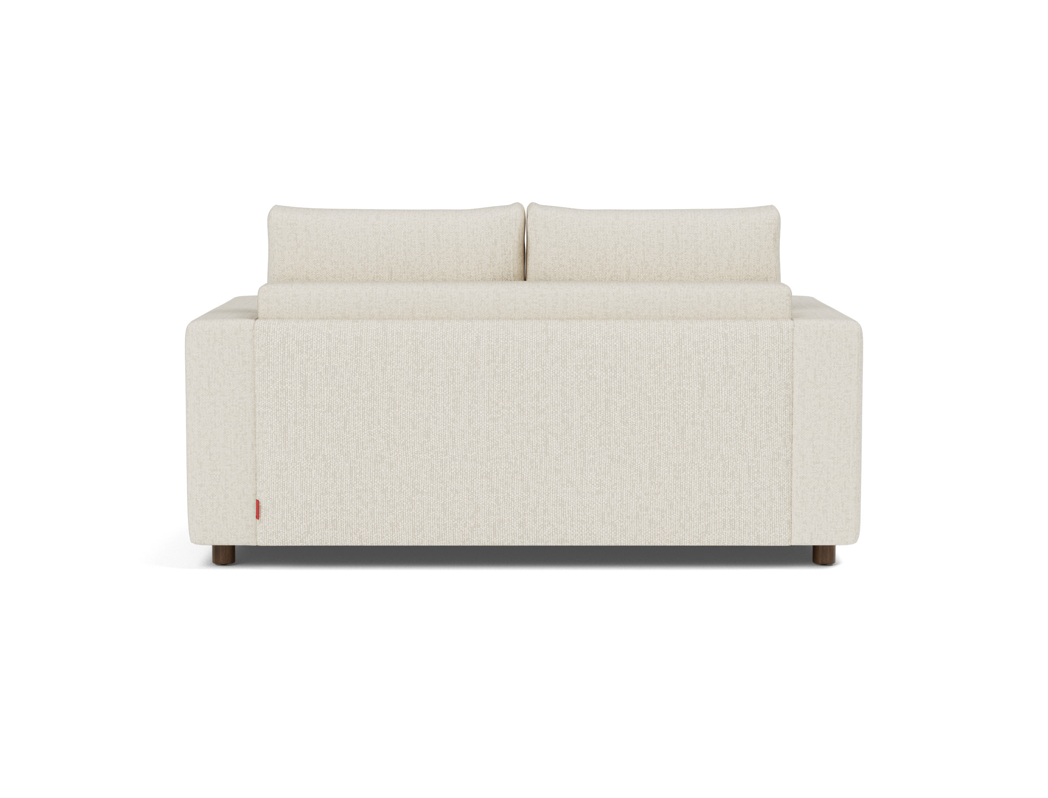 Schlafsofa Neah mit Standard-Armlehnen 140 Boucle Skandi 531-Off-White