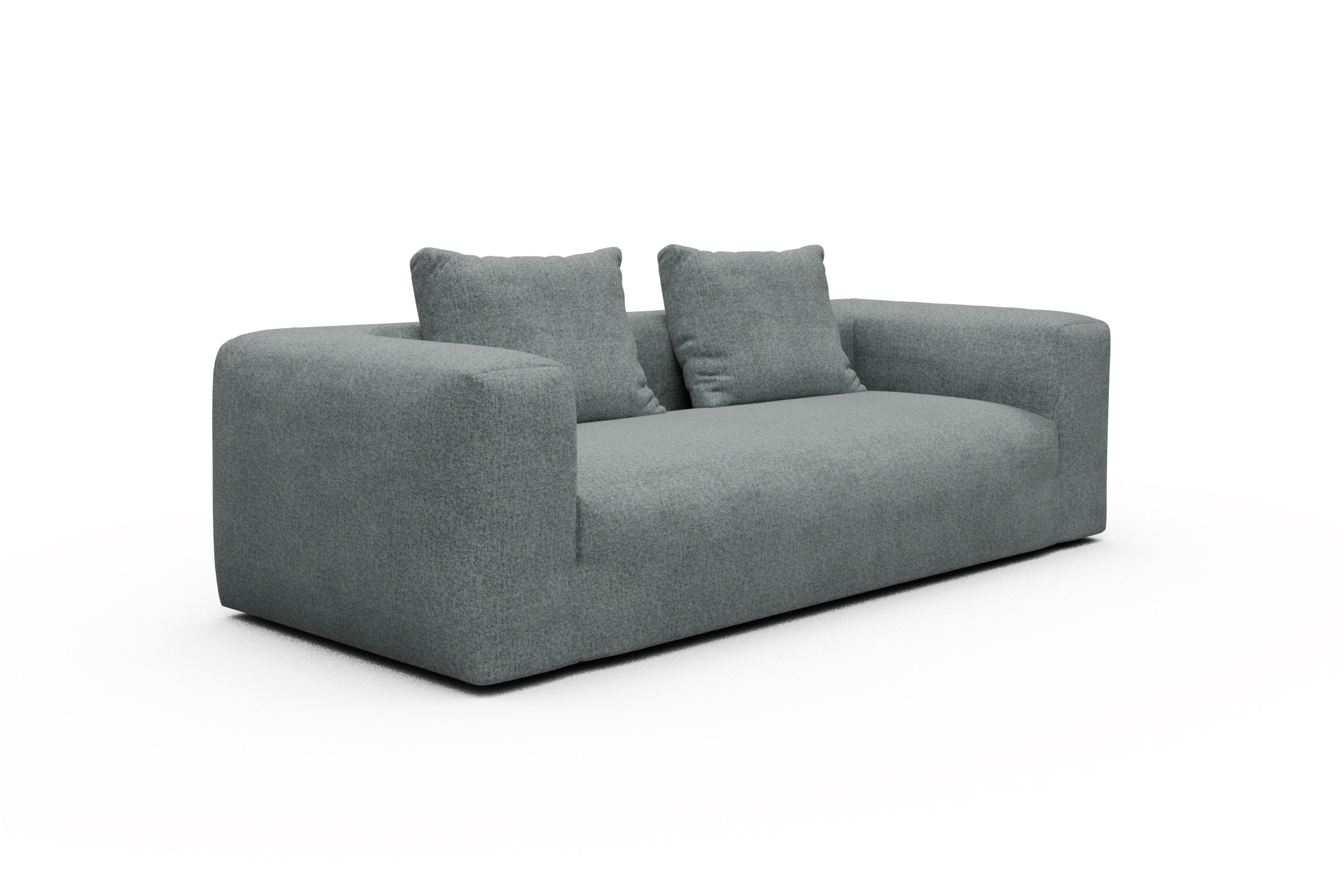 Sofa Fred 3-Sitzer Casone-Light-Mixed-Green