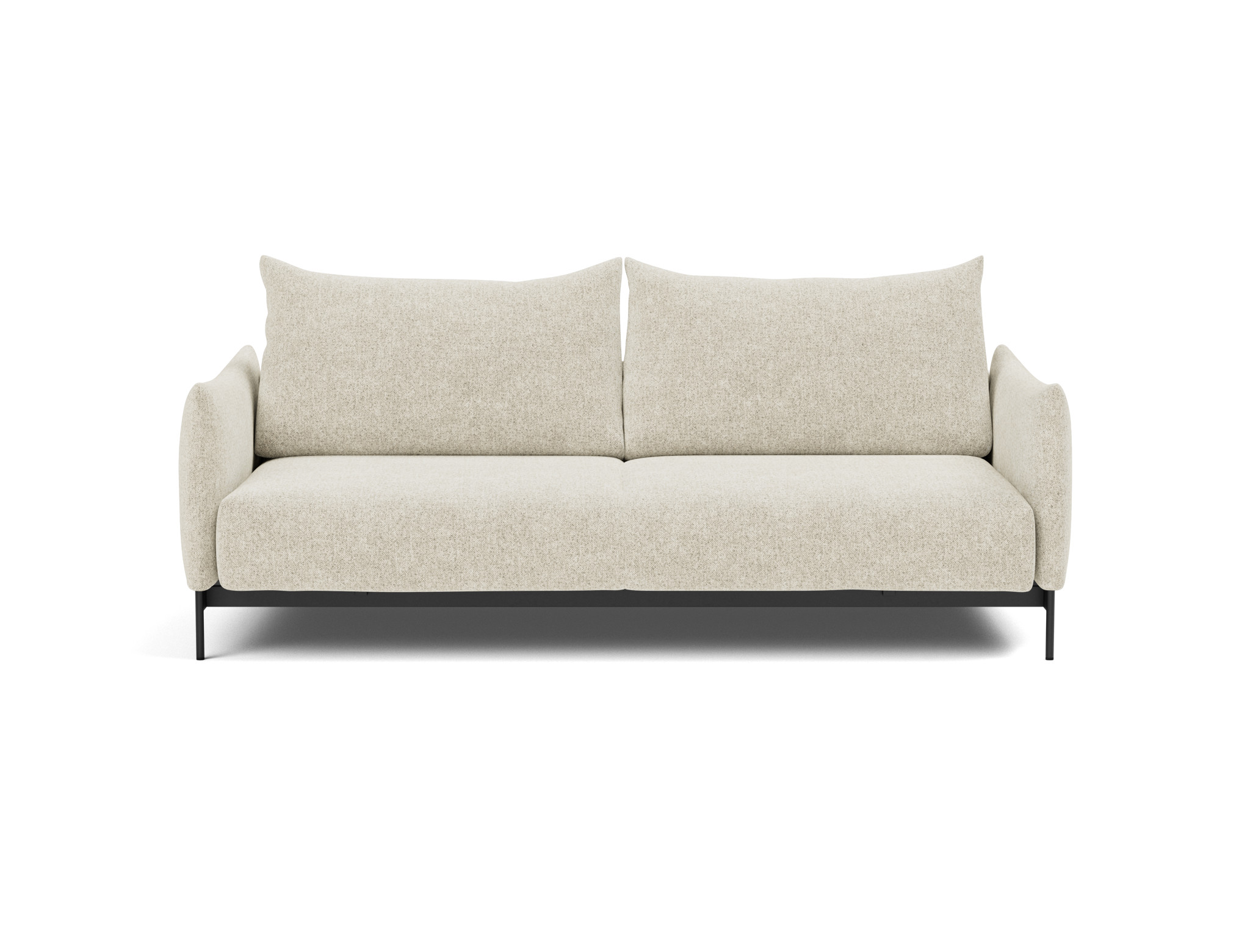 Schlafsofa Malloy Strukturierter Stoff Taura 357-Off-White