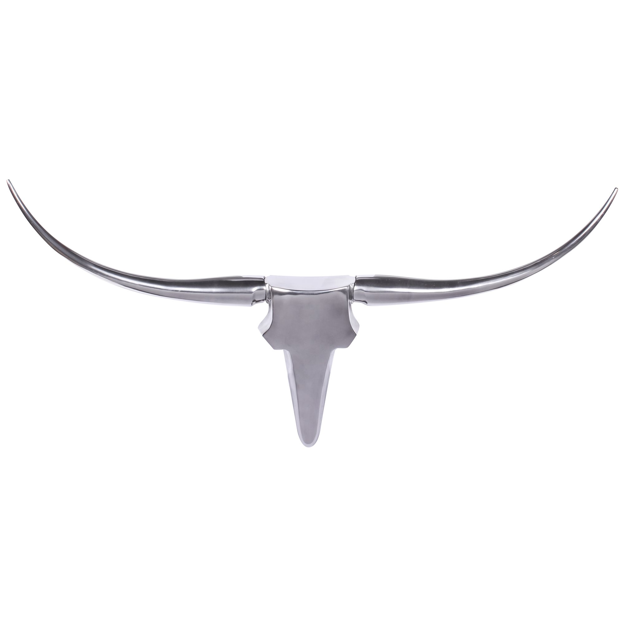 Dekogeweih Evje Aluminium Silber 125 × 10 × 60 cm