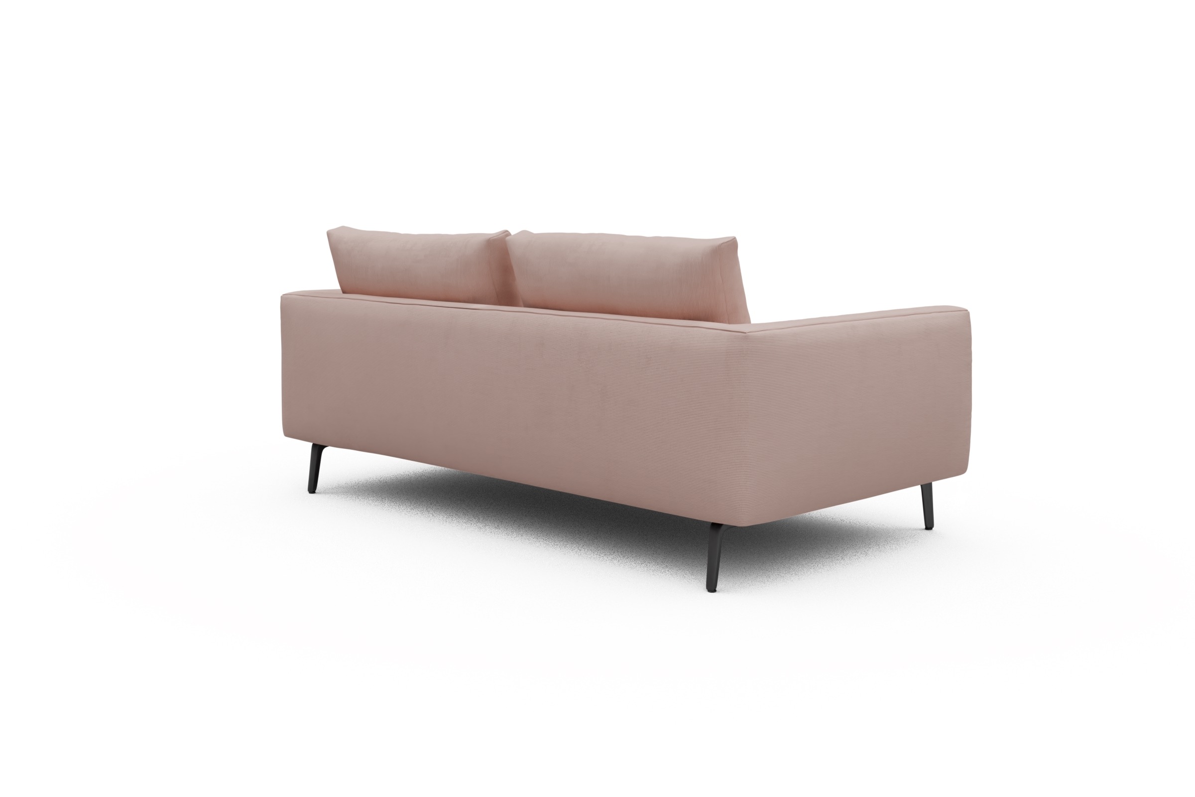 Sofa Karl 2-5-Sitzer Cordufine-Blush