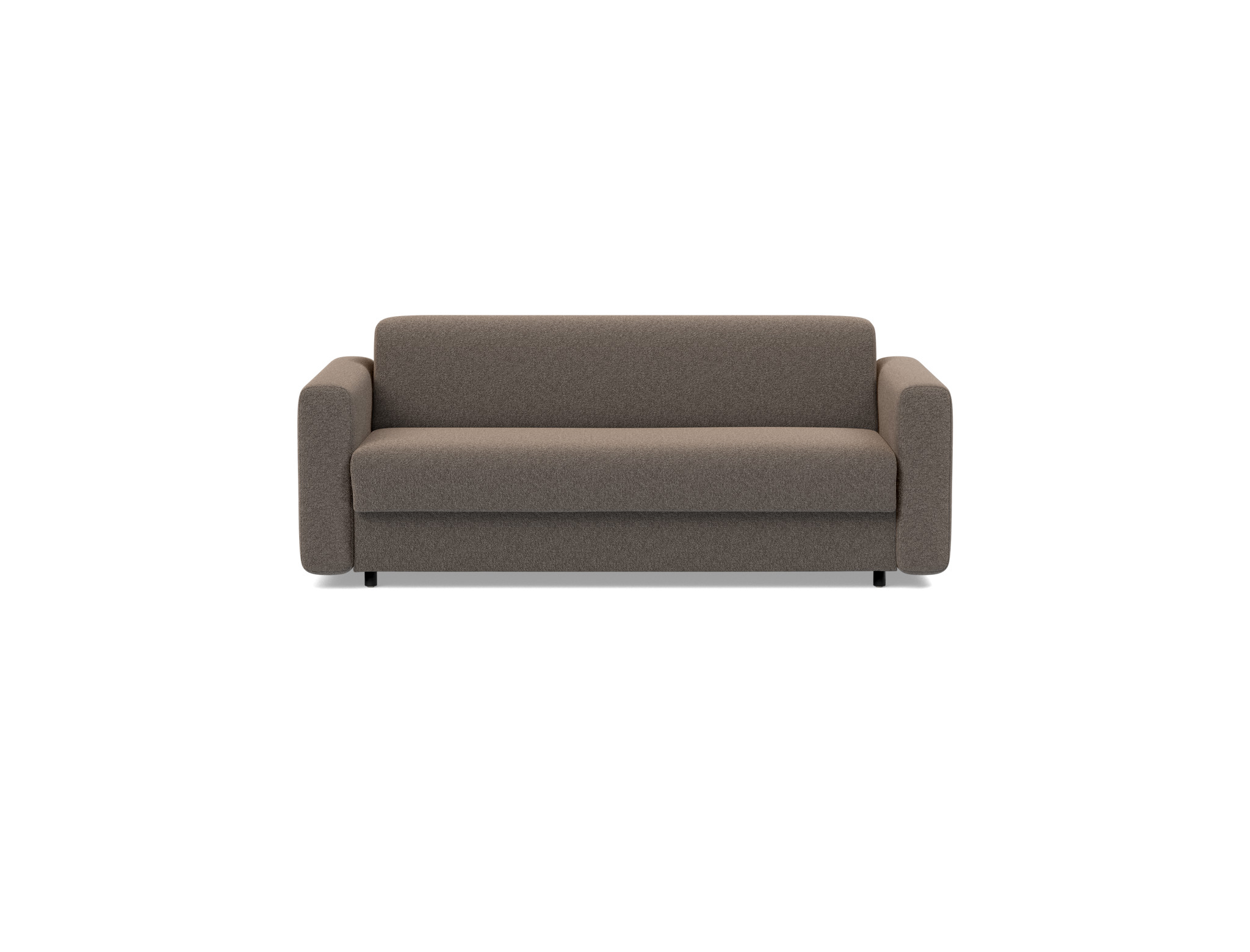 Schlafsofa Killian mit Memory-Matratze 140 Boucle Skandi 530-Taupe