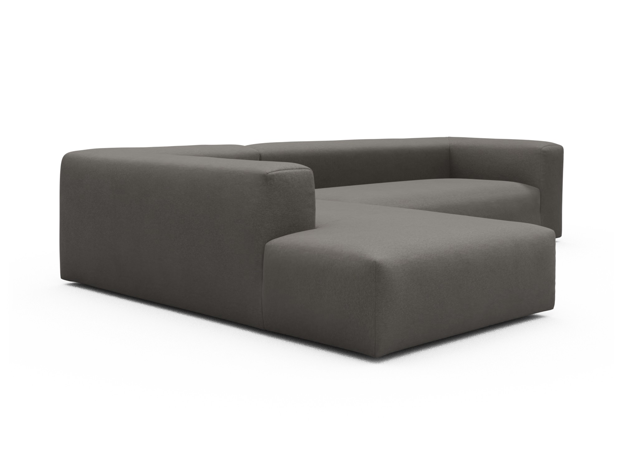 Skandi Home Ecksofa Fred Relax-Ecke links mit 2,5-Sitzer Satya-Taupe moebelfaktor