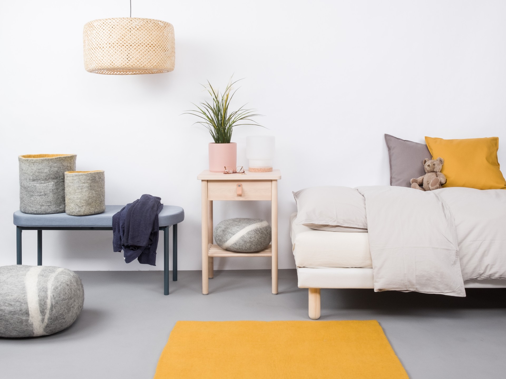 myfelt Klara Filzteppich - 200x300 cm