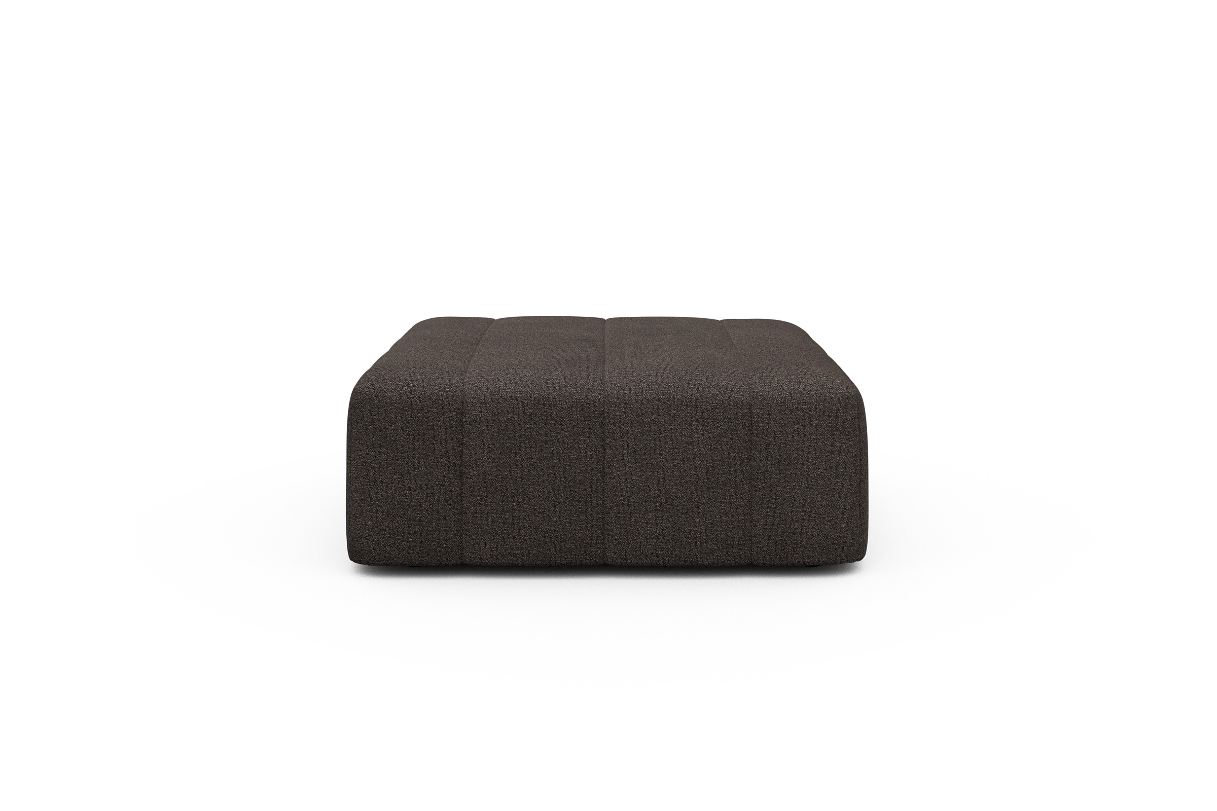 Sitzhocker Hugo Ottomane Boucle-Taupe
