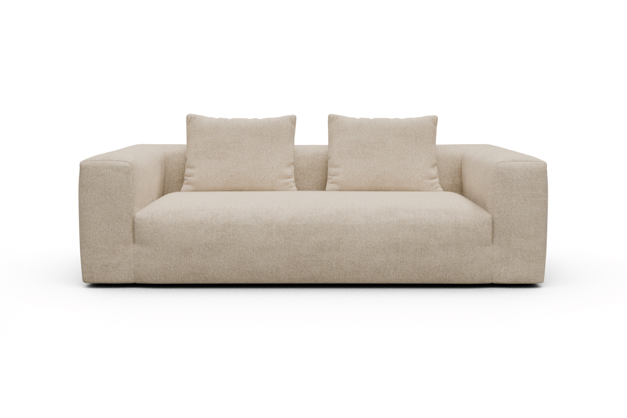 Skandi Home Sofa Fred 3-Sitzer Casone-Natural-Beige moebelfaktor