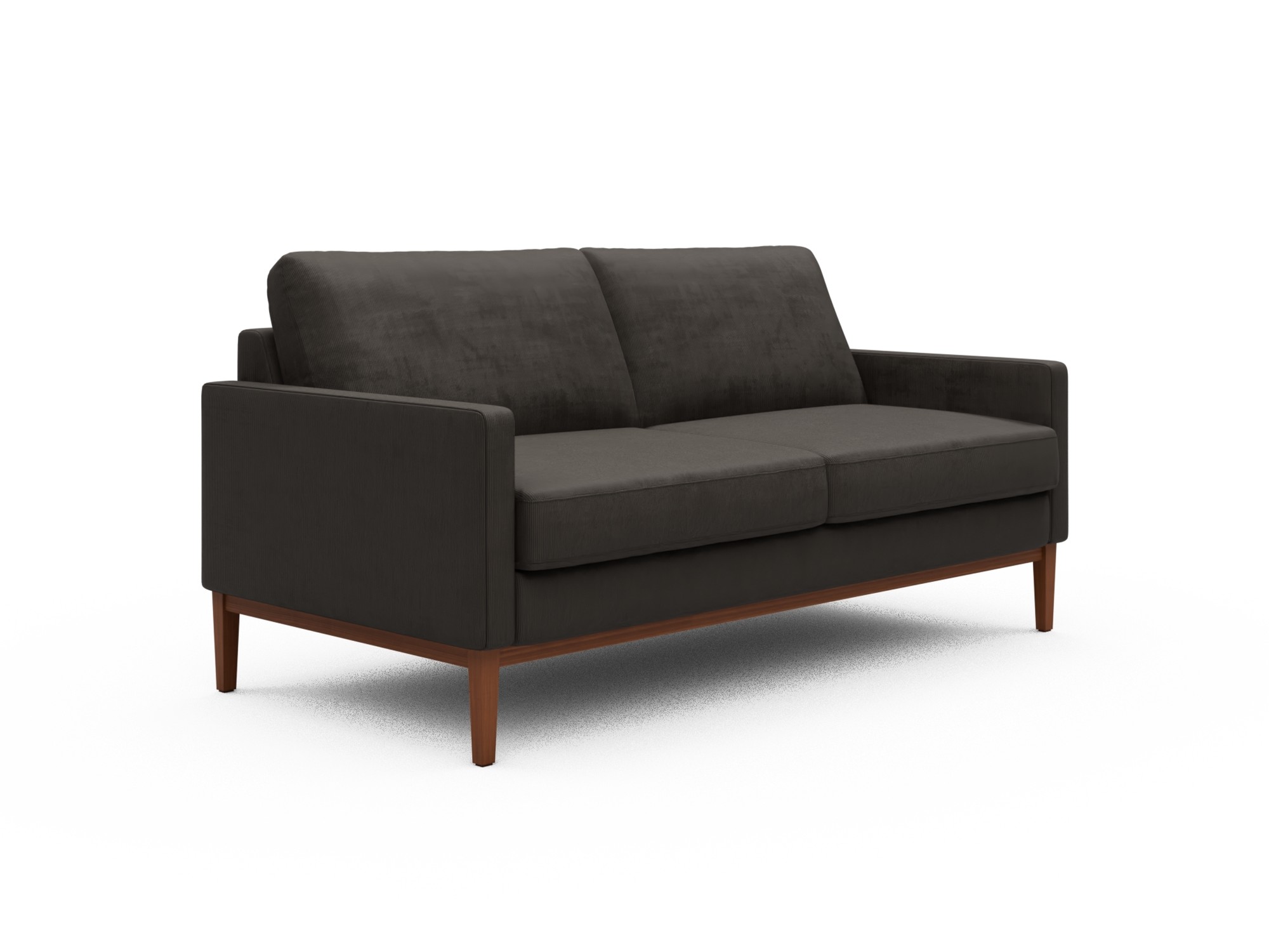 Skandi Home Sofa Bodo 2,5-Sitzer Cordufine-Taupe moebelfaktor
