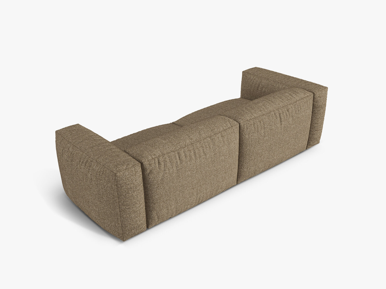 Micadoni Sofa Martina 3-Sitzer Boucle Monet Cappuccino