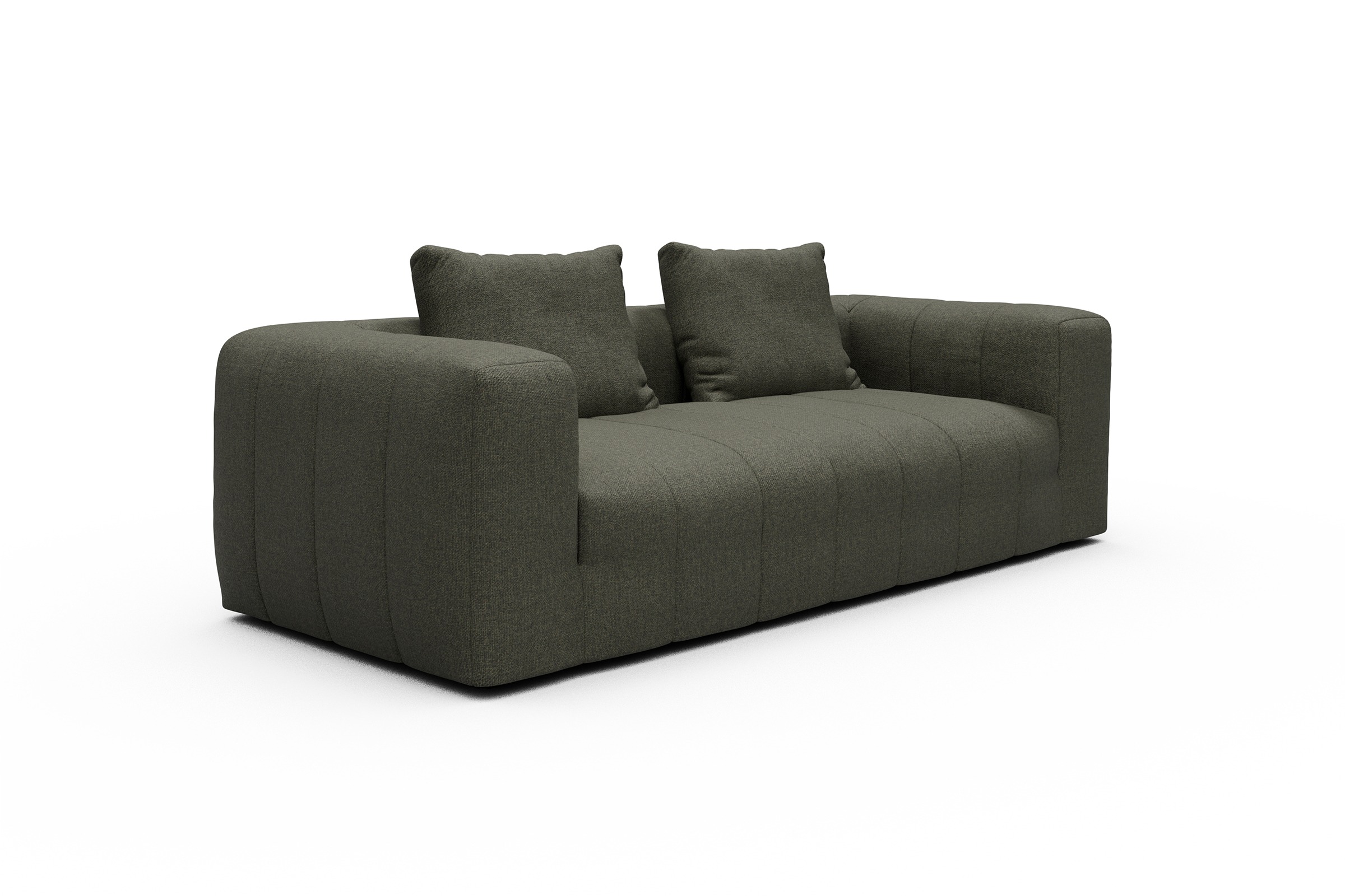 Sofa Hugo 3-Sitzer Sama-Winter-Moss