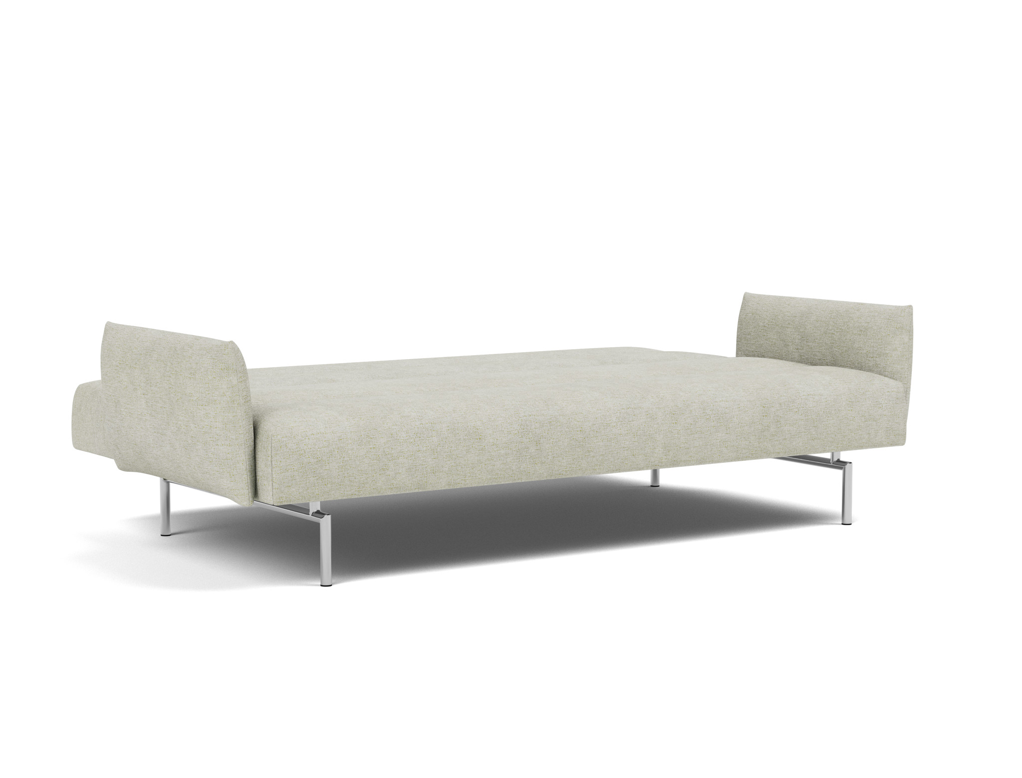 Schlafsofa Jillis mit Armlehnen Flachgewebe Avella 280-Sand