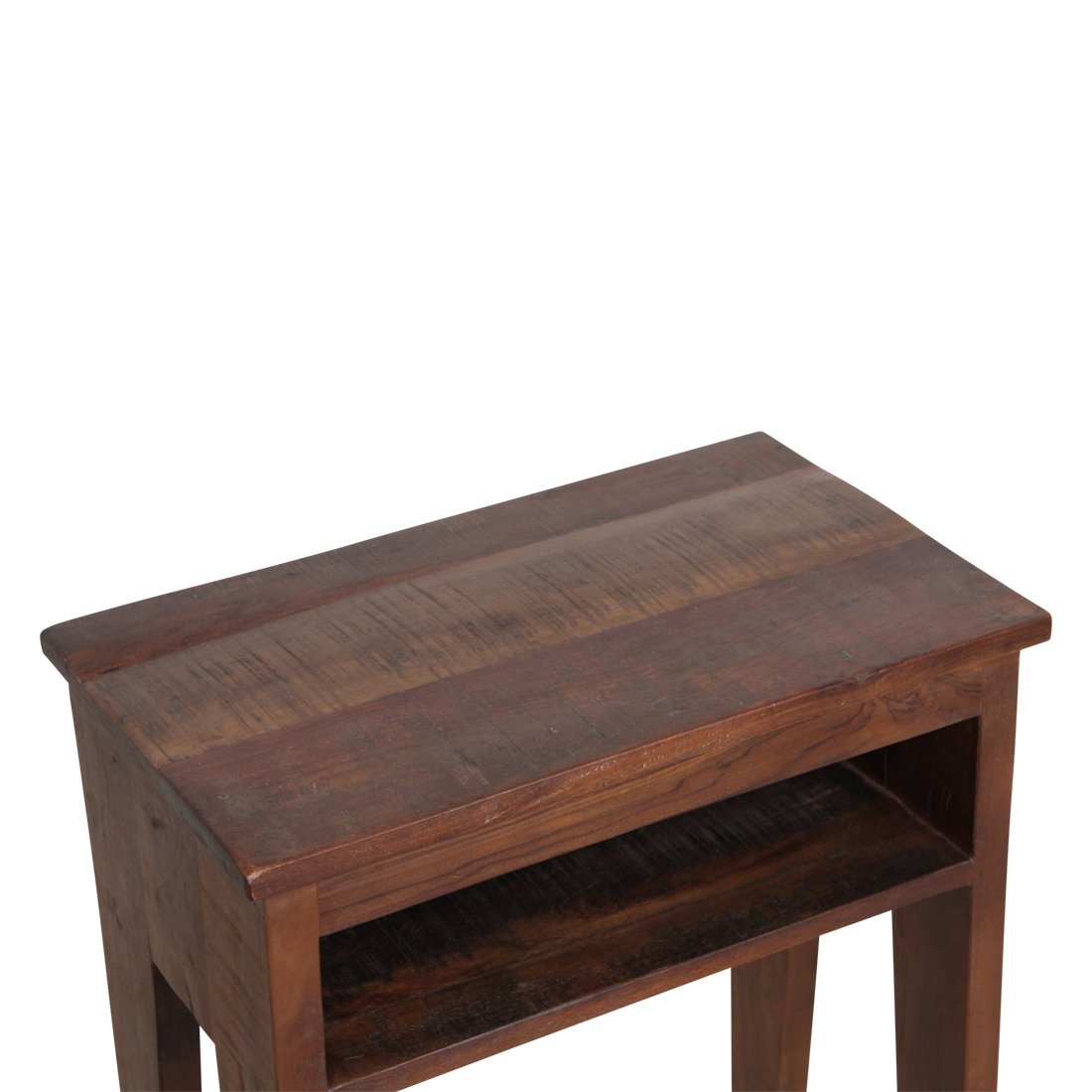 Raw Materials Nachttisch Factory Recyclingholz 60cm