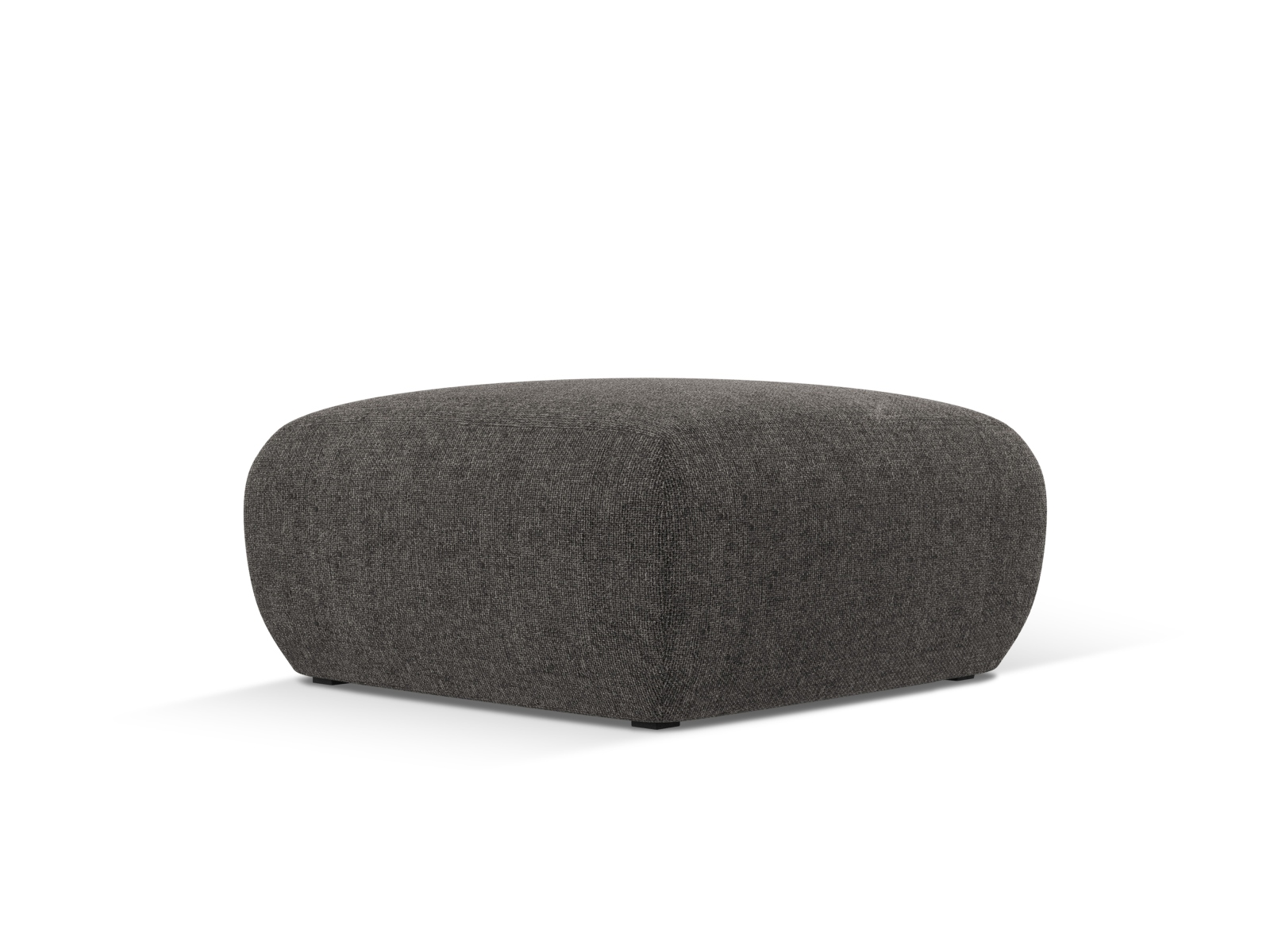 Cosmopolitan Design Pouf Nolio mittlere Version Chenille Haga Grau