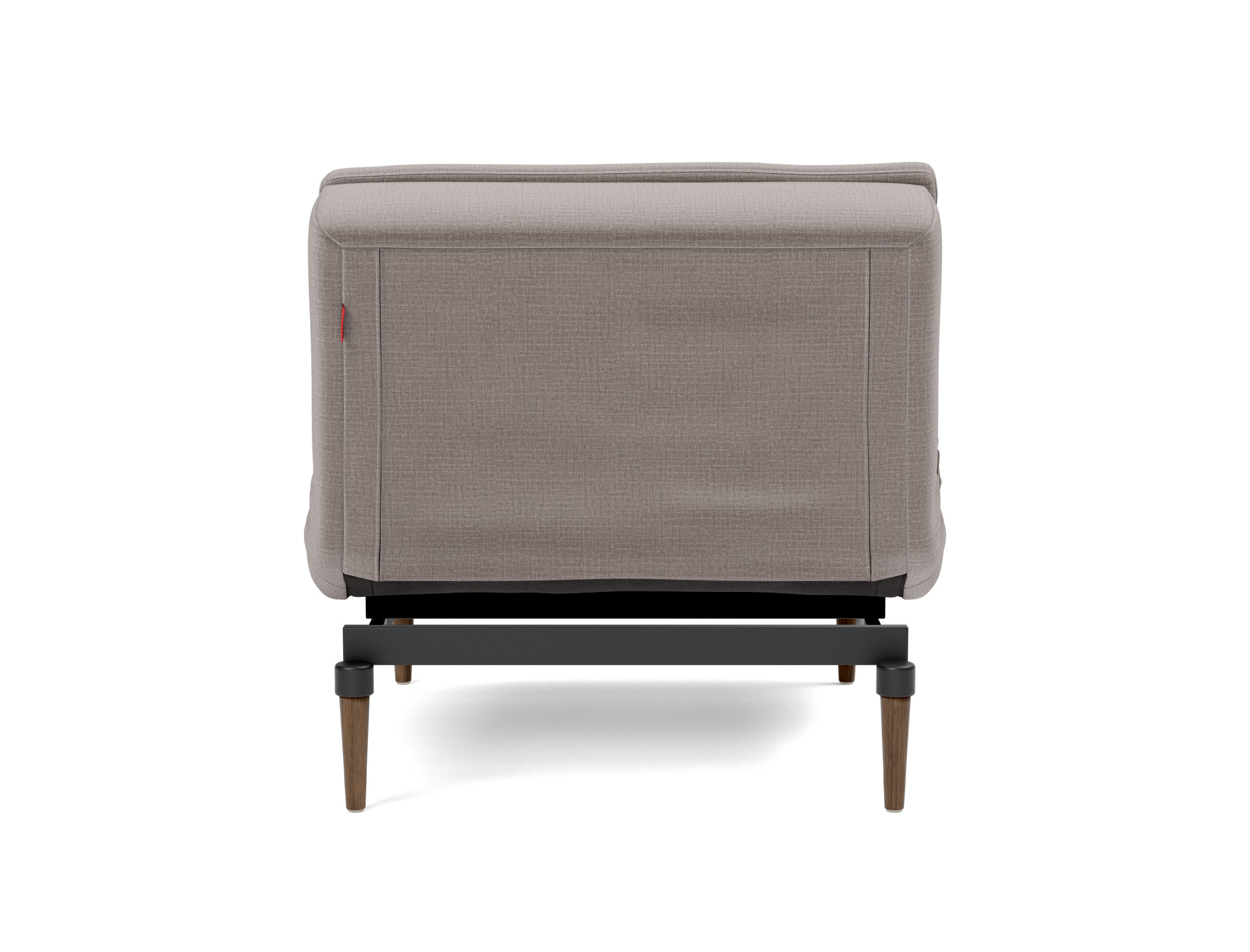 Sessel Dublexo Chenille Esina 418-Truffle Beine Styletto Eiche dunkel
