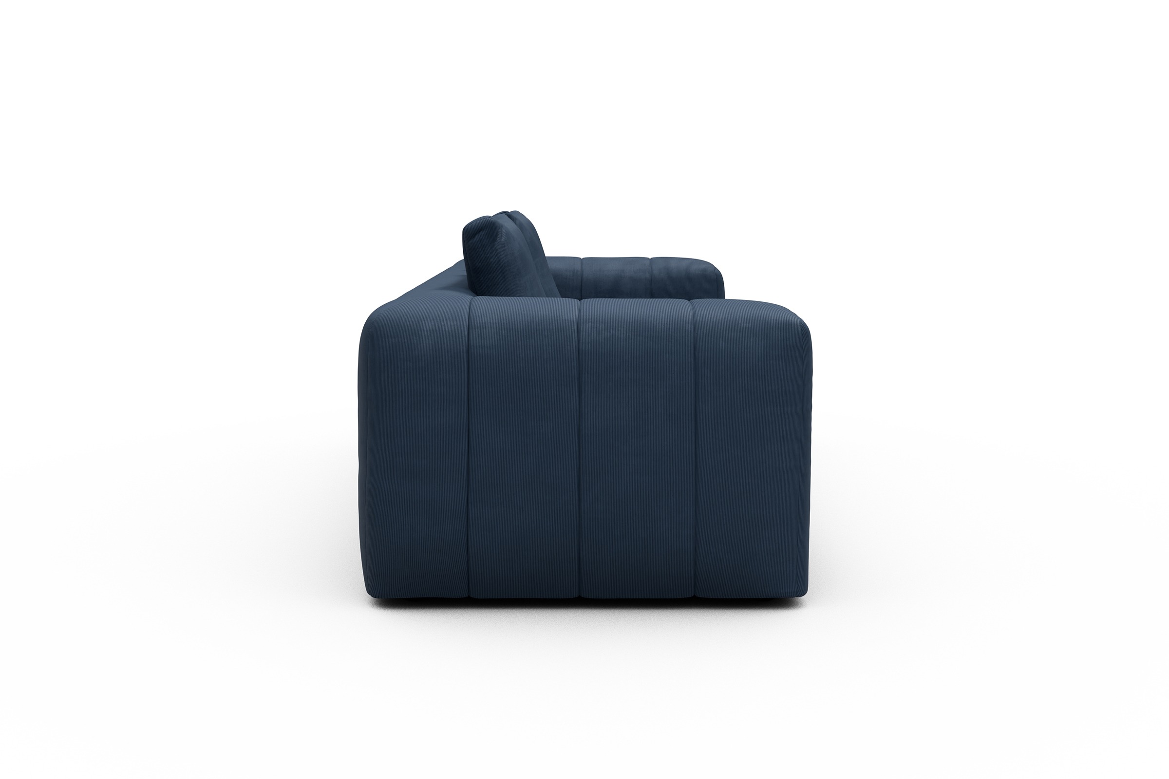 Sofa Hugo 3-Sitzer Cordufine-Royal-Blue