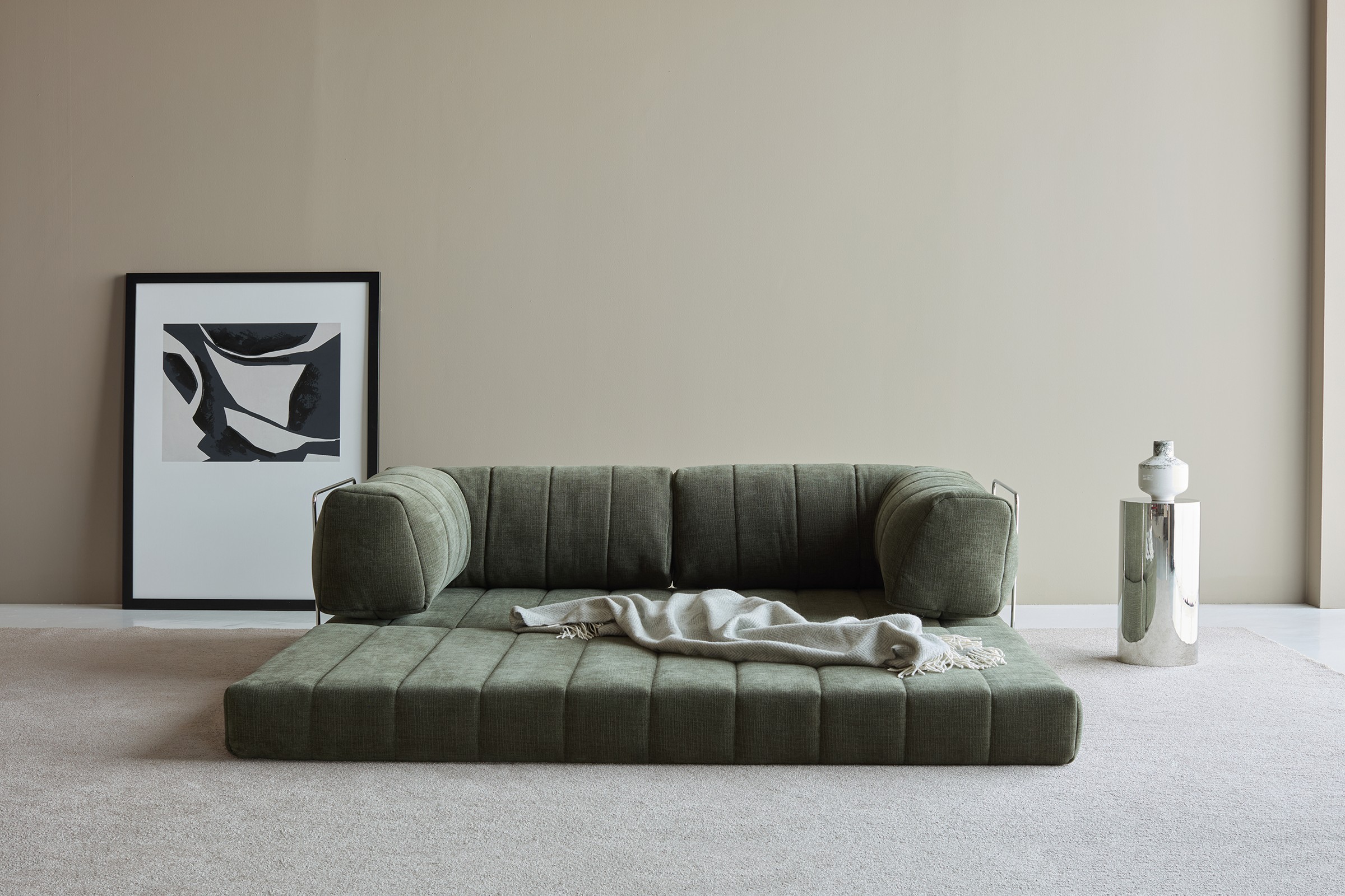 Schlafsofa CozyPad mit Armlehnen
