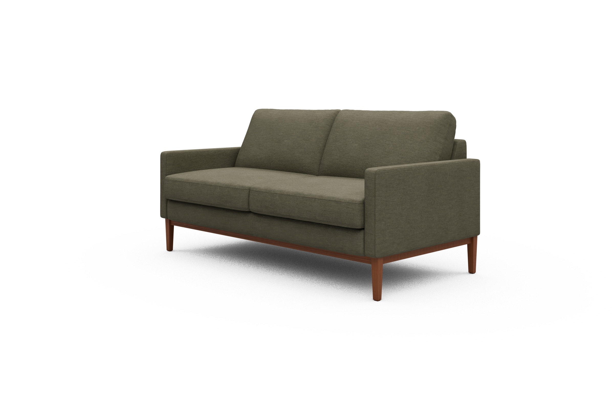 Sofa Bodo 2,5-Sitzer Vivus-Dusty-Olive