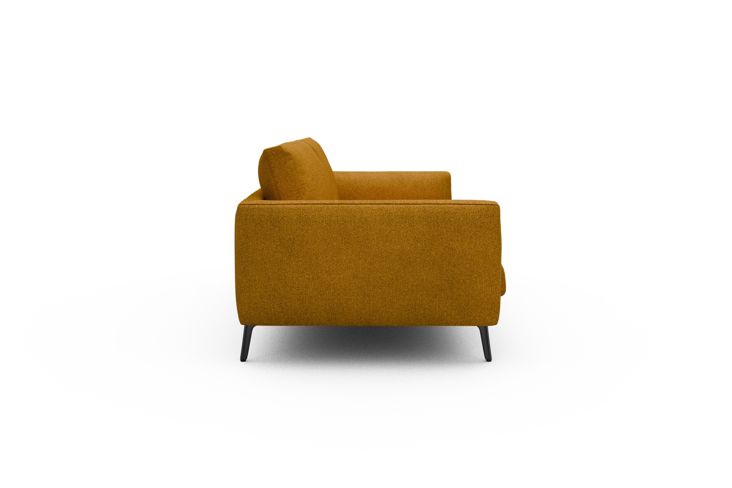 Sofa Karl 3-Sitzer Boucle-Ochre