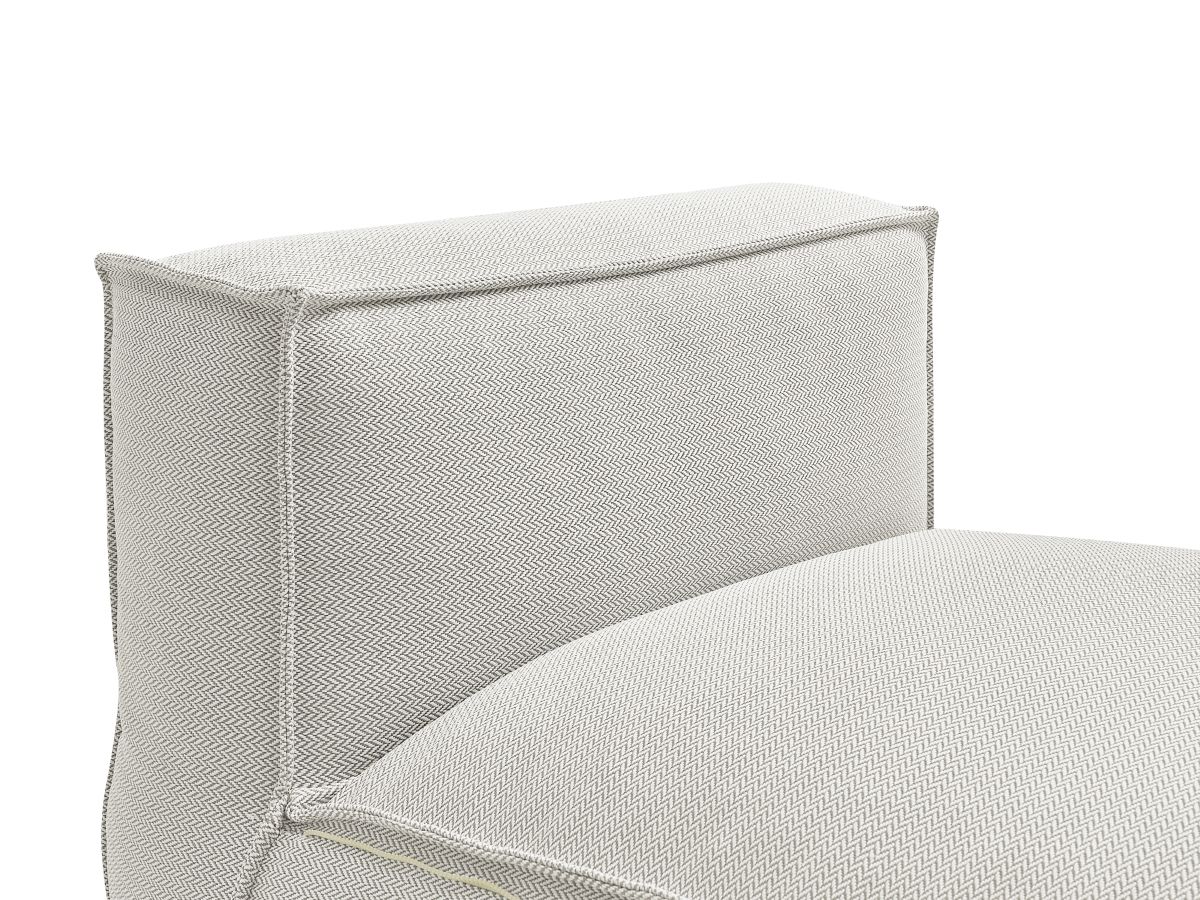 Bobochic Biarritz Sofamodul 1-Sitzer Melange-Stoff Beige