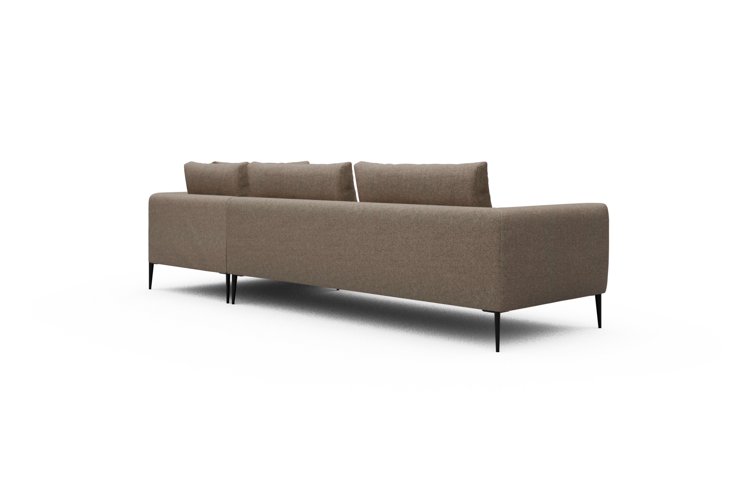 Ecksofa Paul Relax-Ecke links mit 3-Sitzer Sama-Antelope
