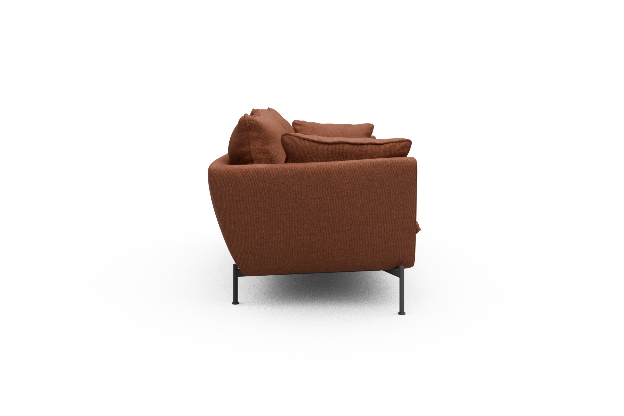 Sofa Anton PREMIUM 3-Sitzer Weda-Rust