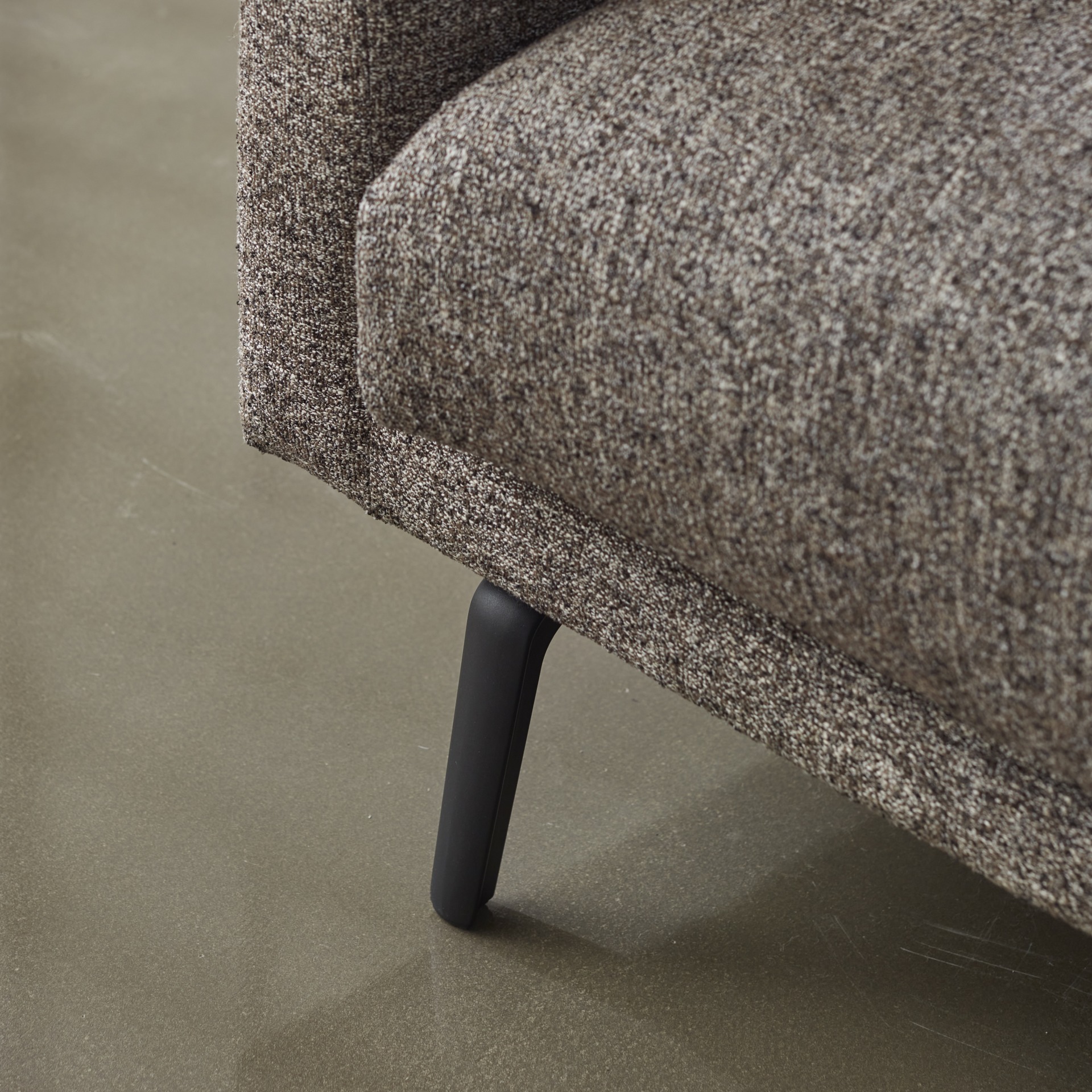 Ecksofa Karl Chaiselongue links mit 2,5-Sitzer Denari-Clean-Beige