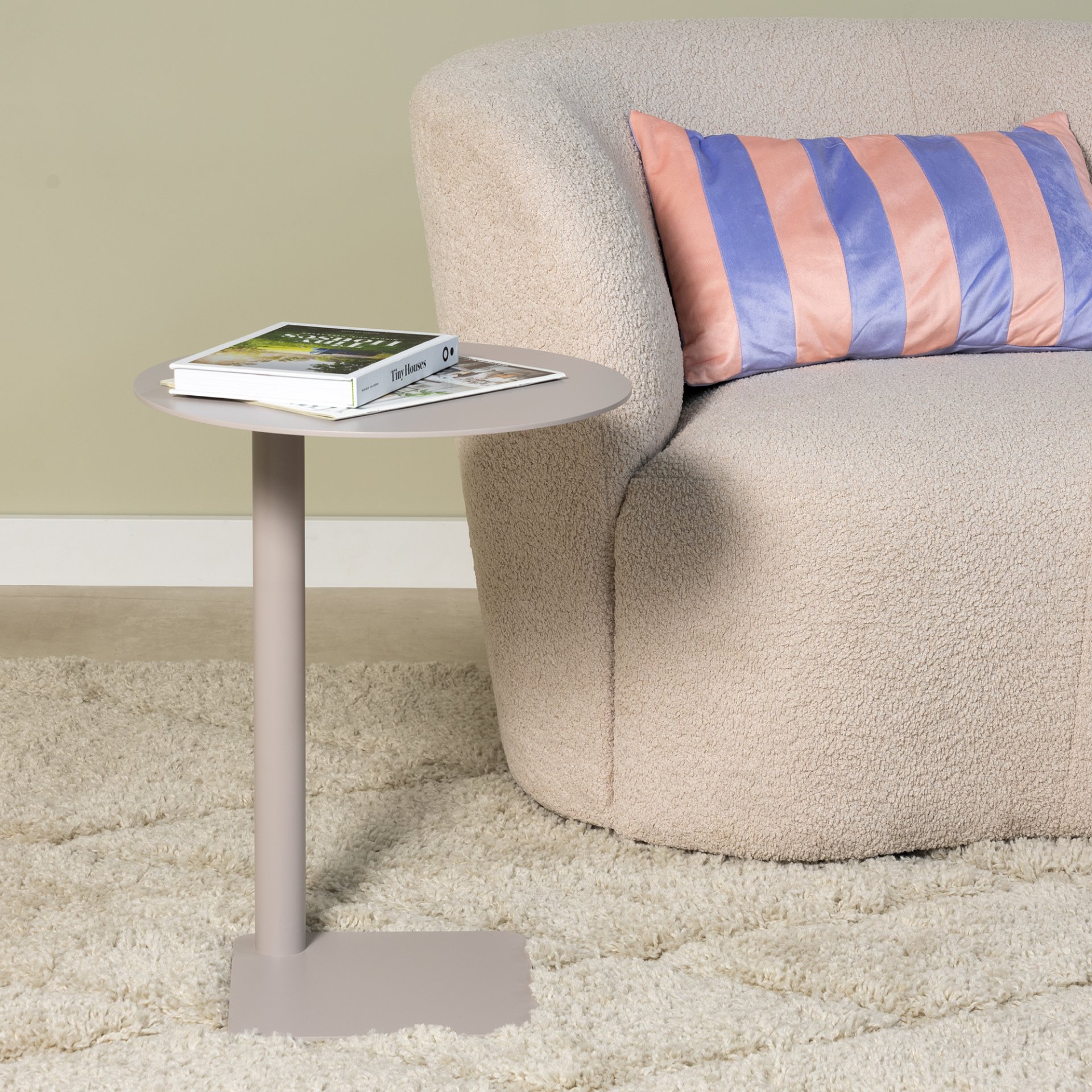 Spinder Design Beistelltisch Sunny 50 Silky Taupe