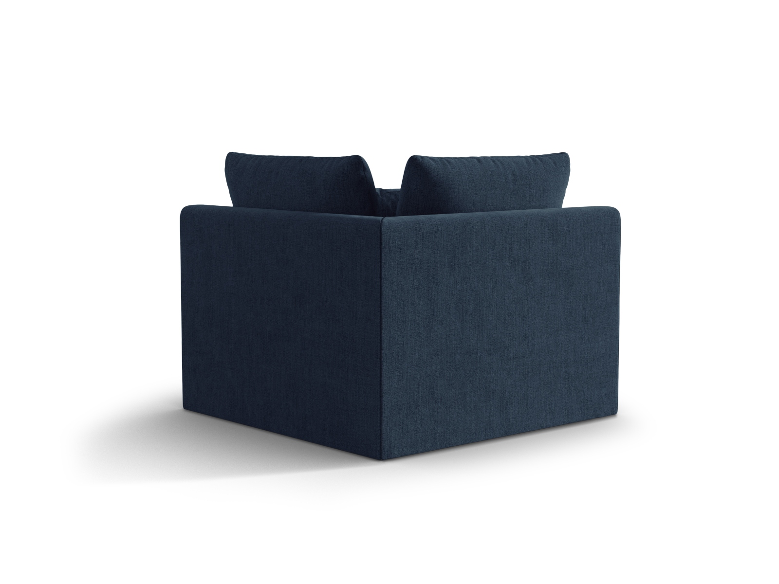 Micadoni Symmetrisches Eckmodul Bloom Strukturierter Stoff City Dunkelblau
