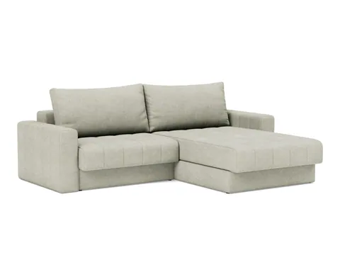 Schlafsofa Akello mit Chaiselongue und Armlehnen von Innovation Living