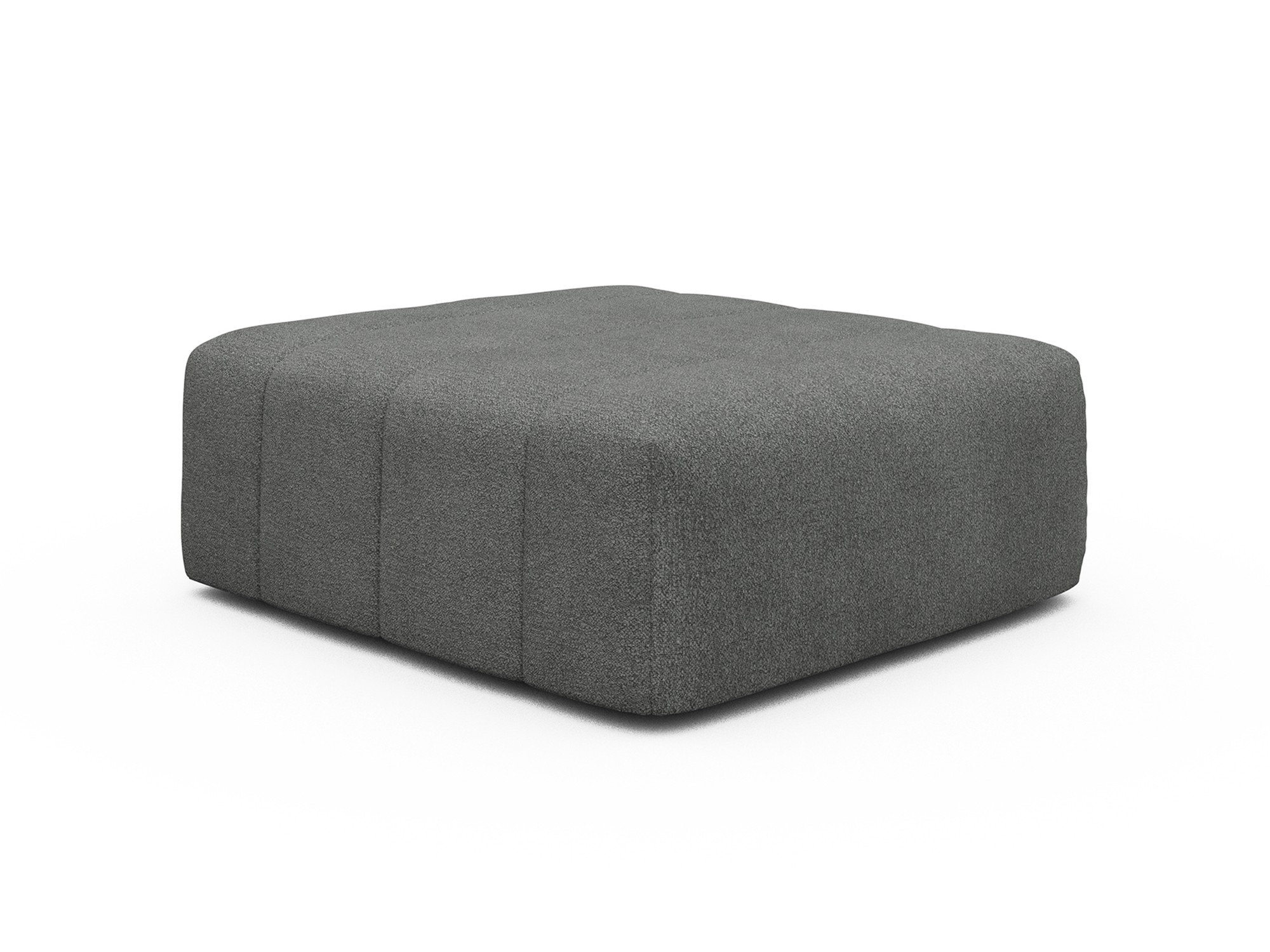 Ottomane Hugo Boucle Skandi 533-Ash-Grey