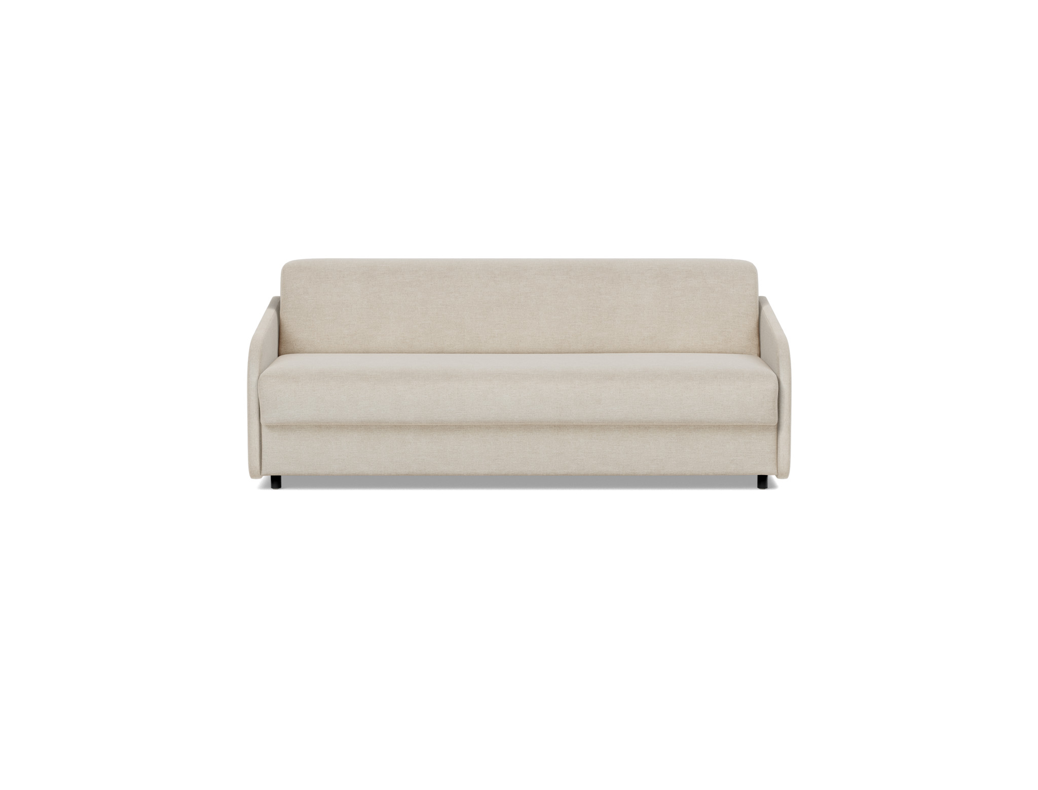 Schlafsofa Eivor mit Memory-Matratze 160 Flachgewebe Phobos 586-Latte