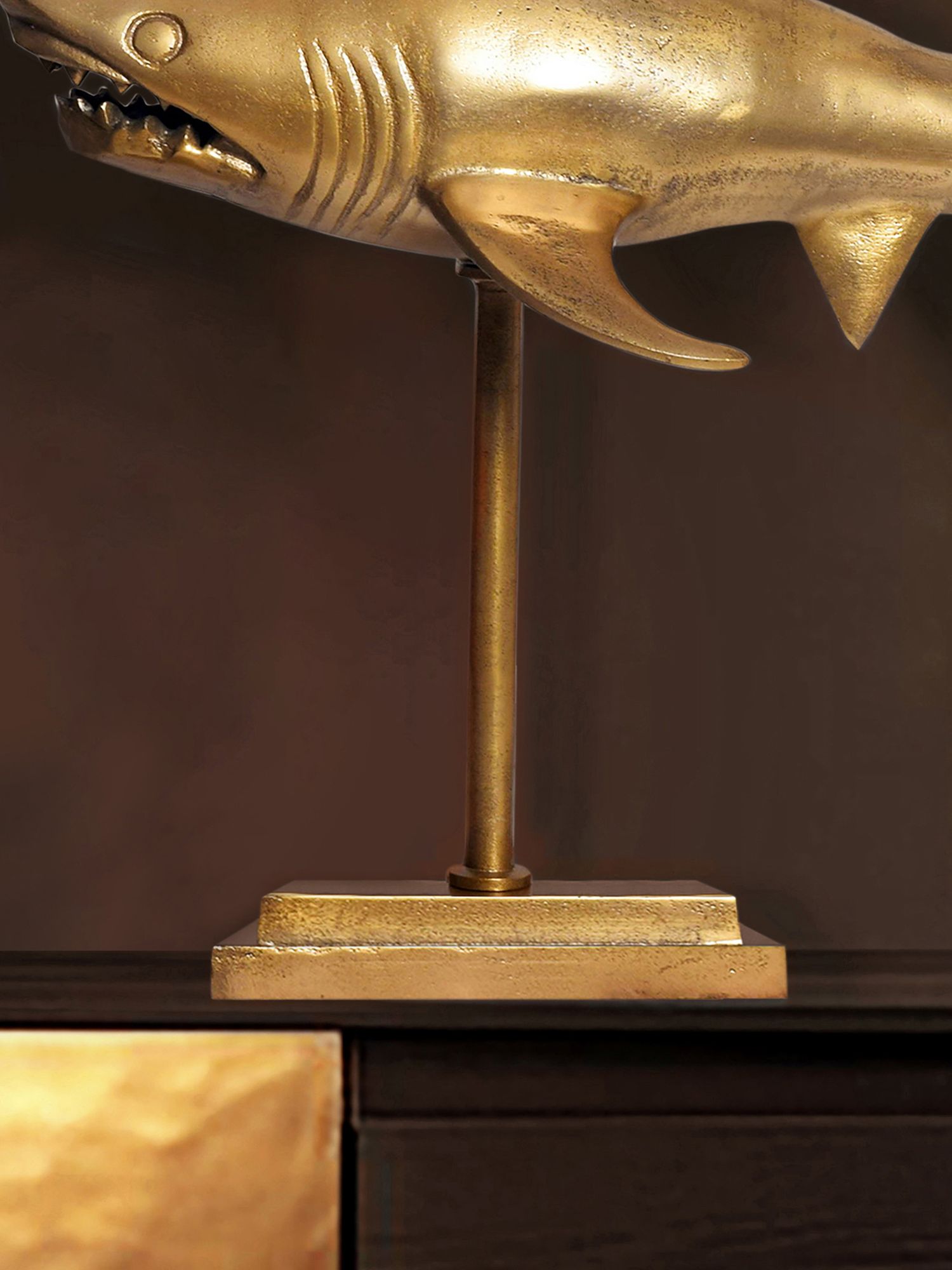 Dekofigur Hordvik Aluminium Gold 70 × 27 × 49 cm