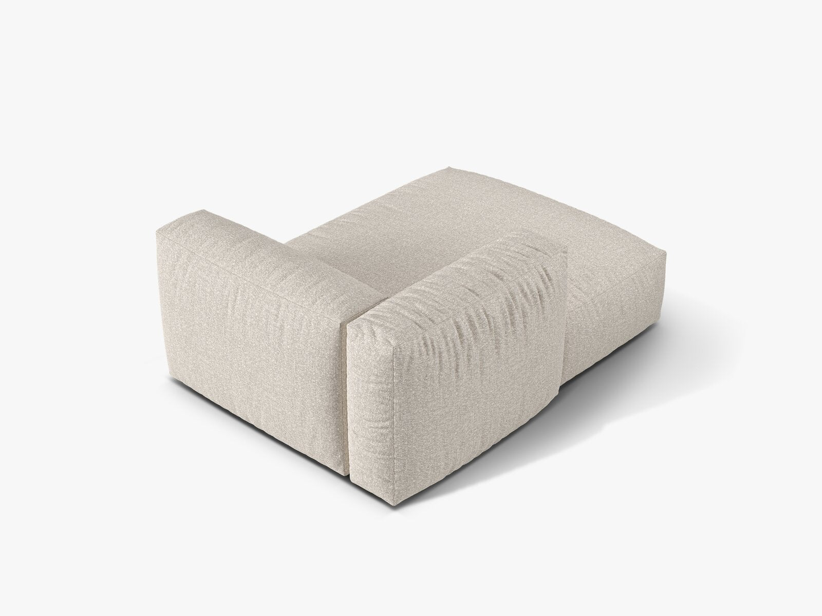 Micadoni Recamiere Martina 1-Sitzer Links Boucle Monet Beige
