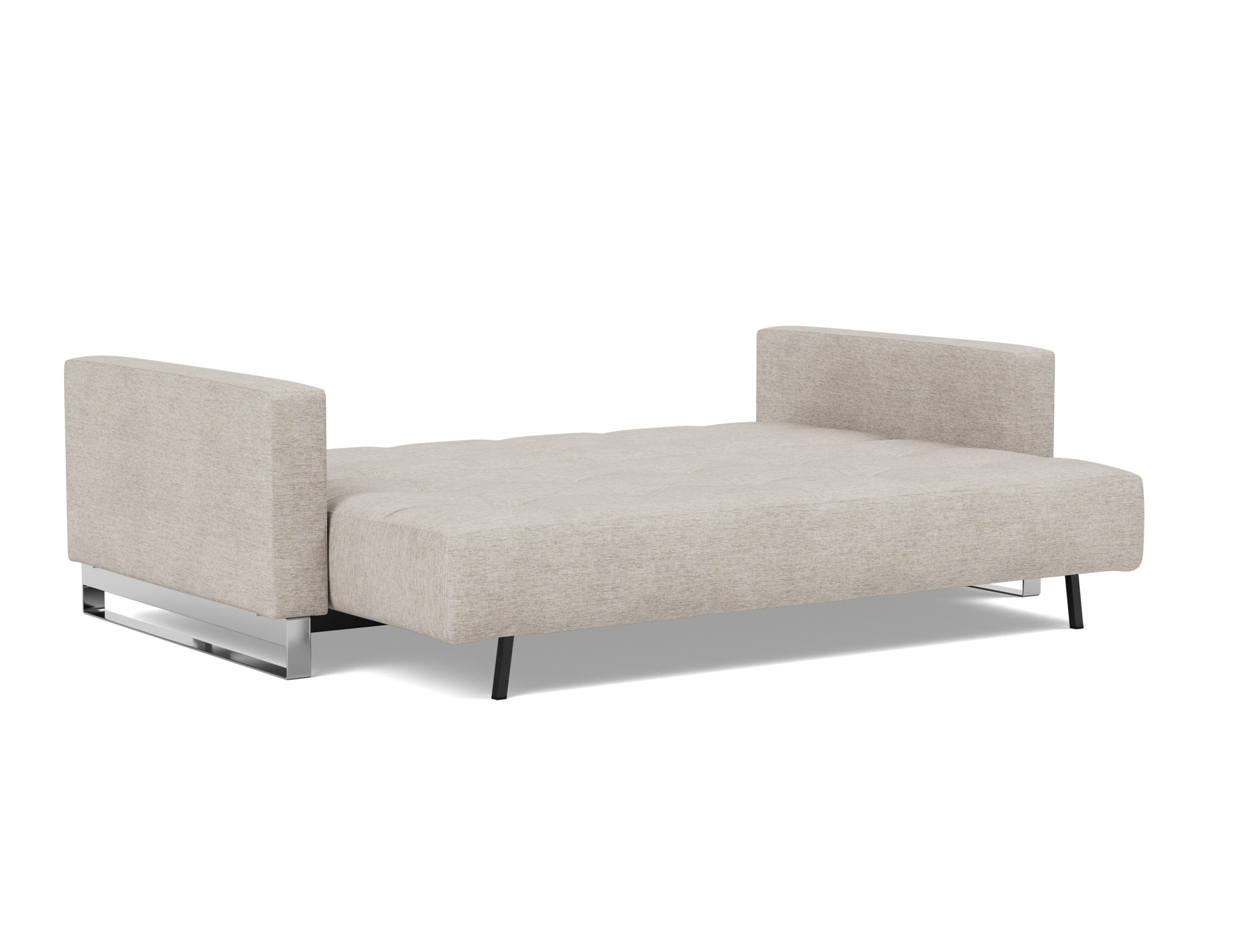 Schlafsofa Cassius D.E.L. Chenille Yuveno 471-Sand