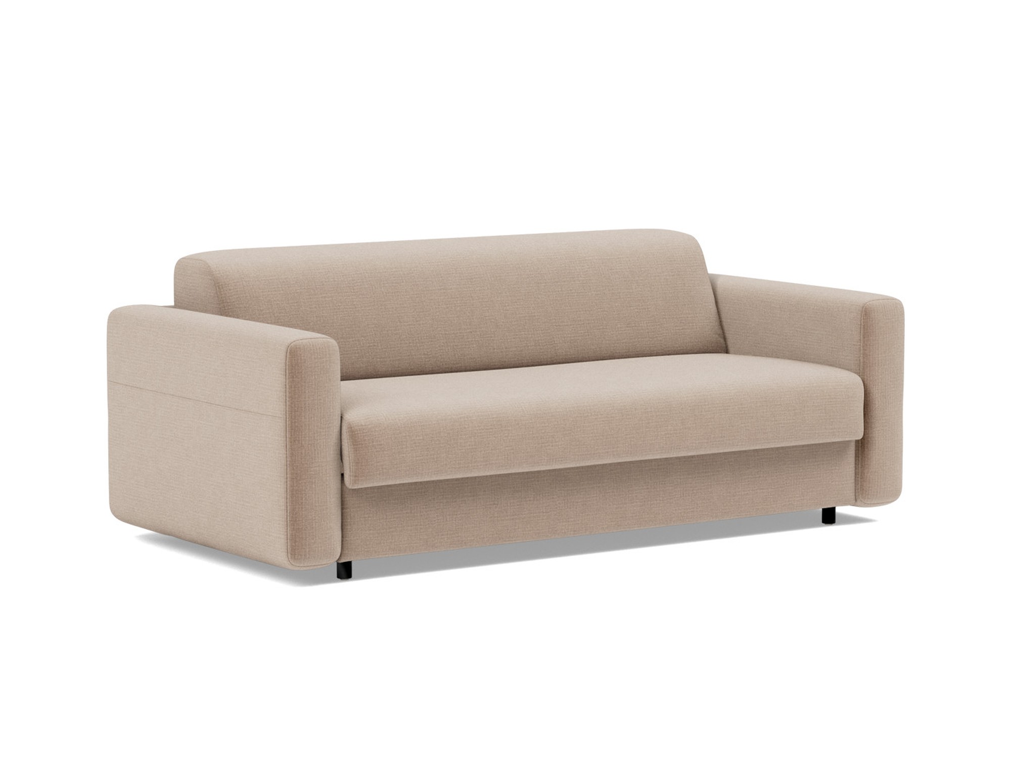 Schlafsofa Killian mit Memory-Matratze 140 Chenille Esina 417-Mocha