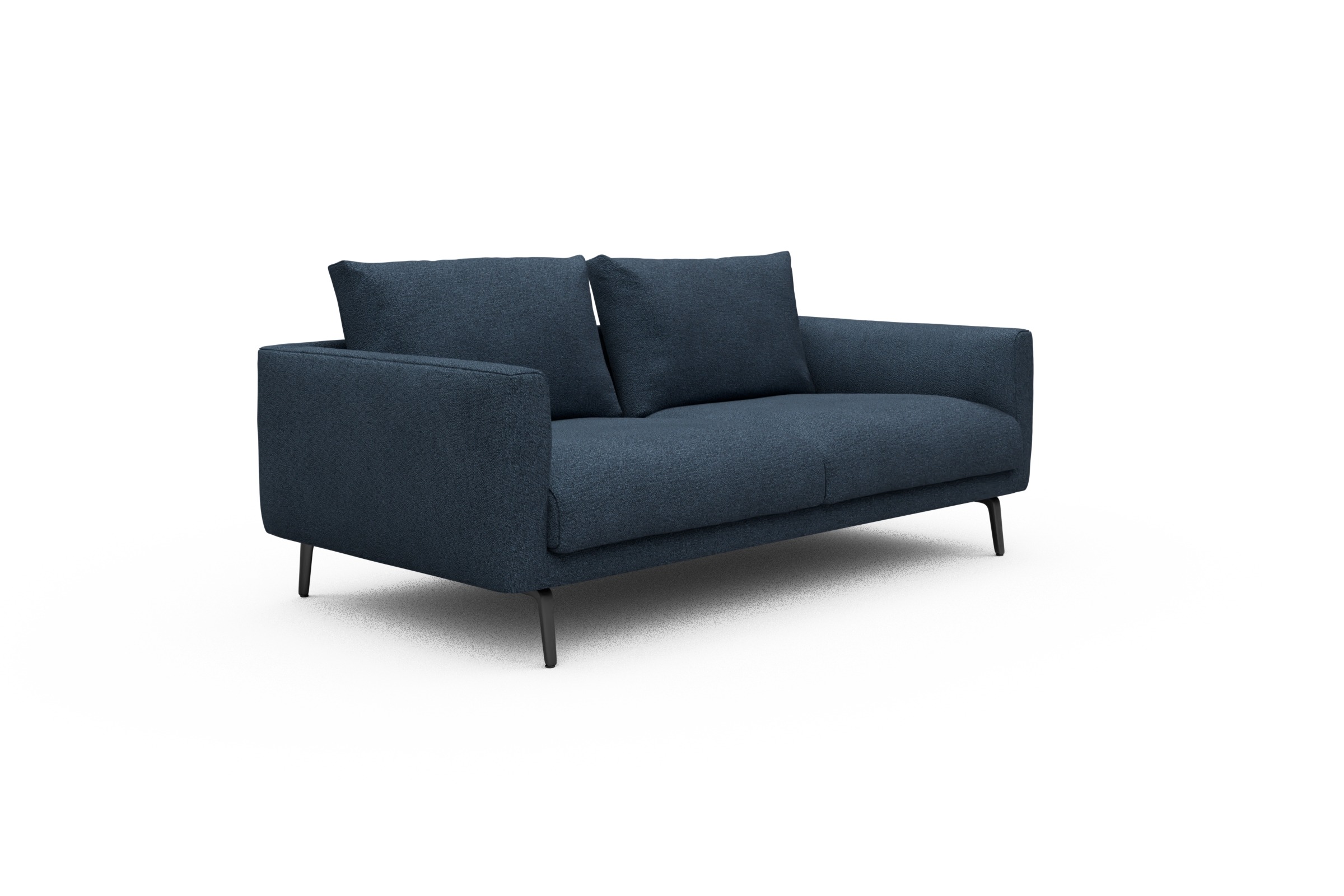 Sofa Karl 2-5-Sitzer Boucle-Blue