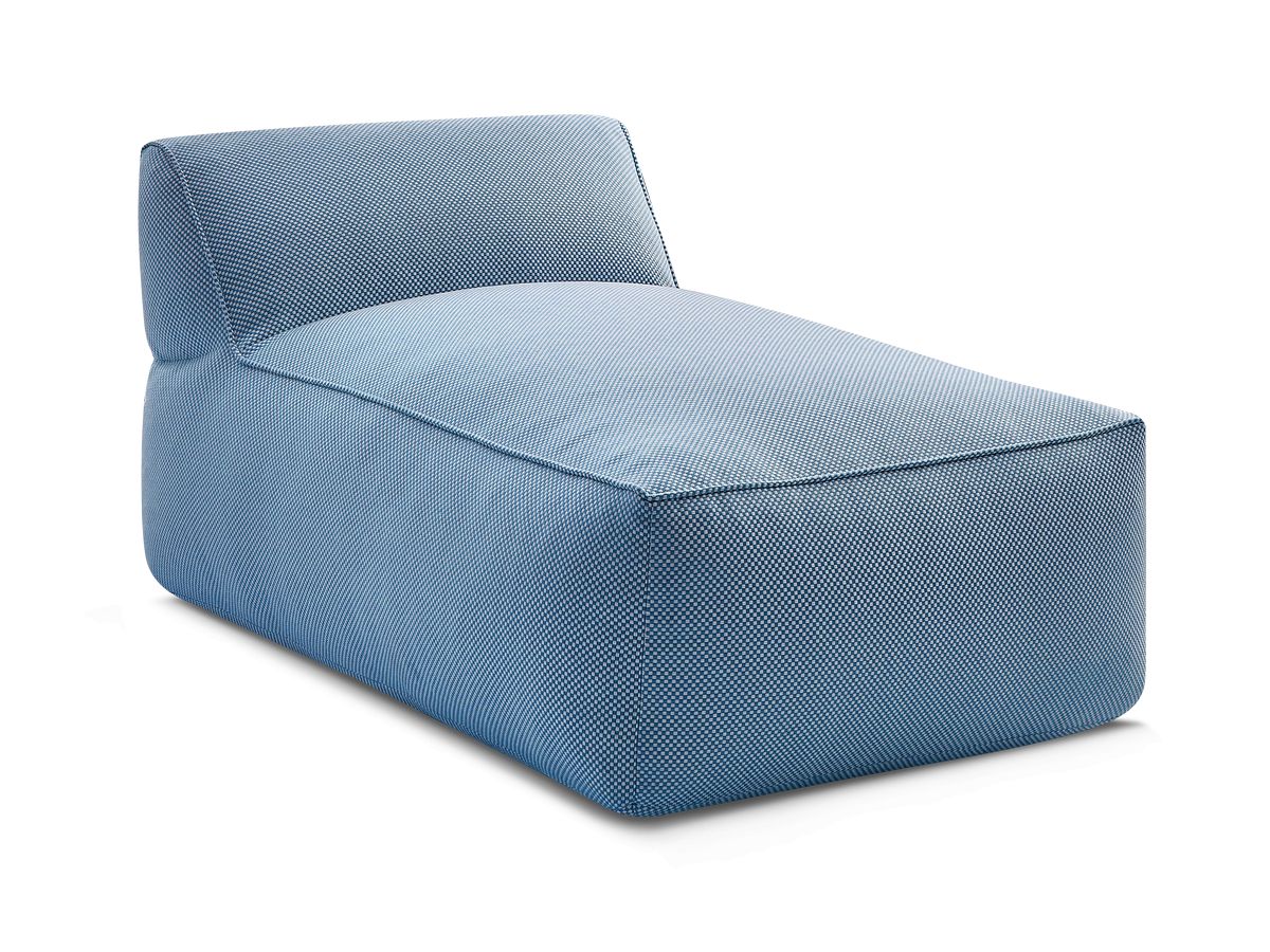 Bobochic Riviera Méridienne-Modul Melange-Stoff Dunkelblau