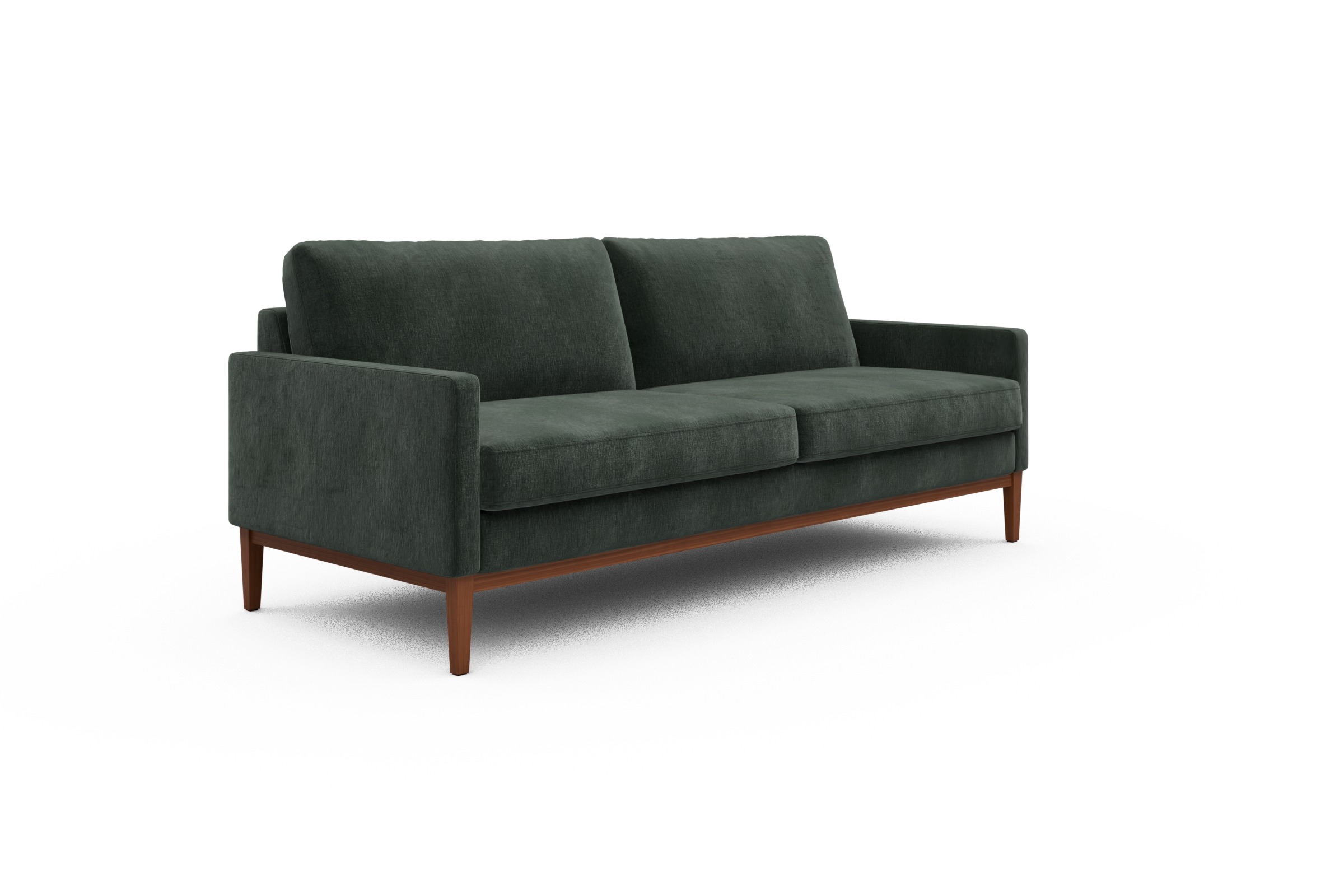 Sofa Bodo 3-Sitzer Smooth-Laurel-Green