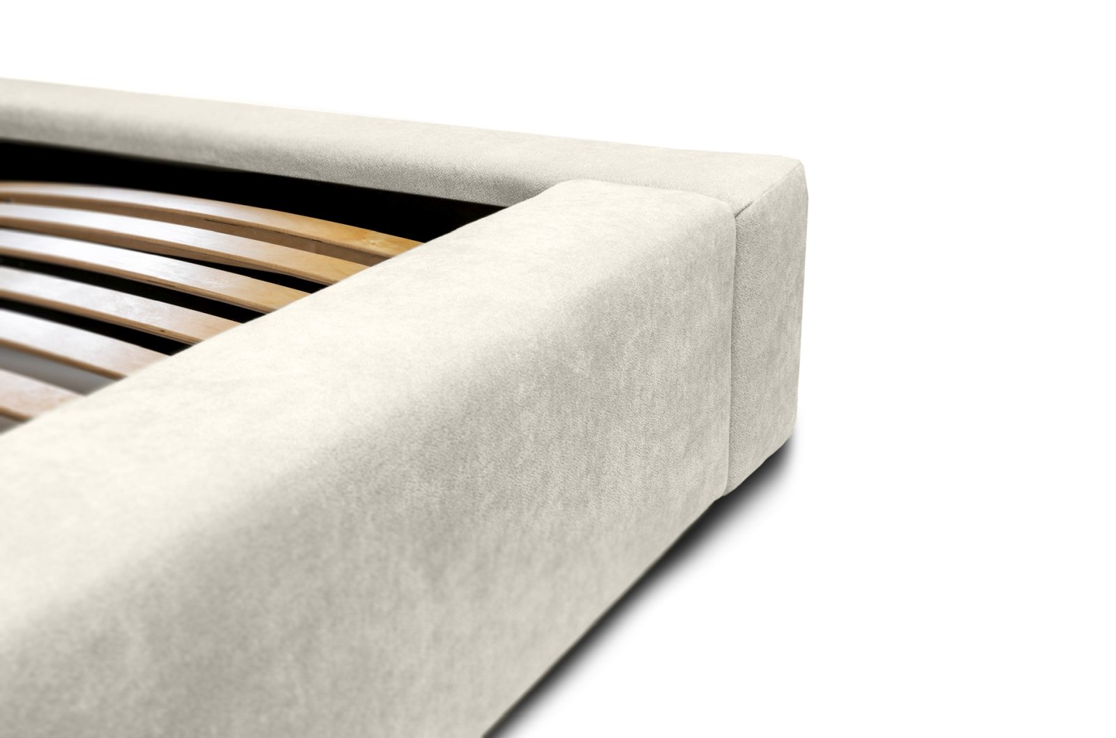 Polsterbett Carno Chenille 140x200 mit Metallrahmen Ditra-New 01