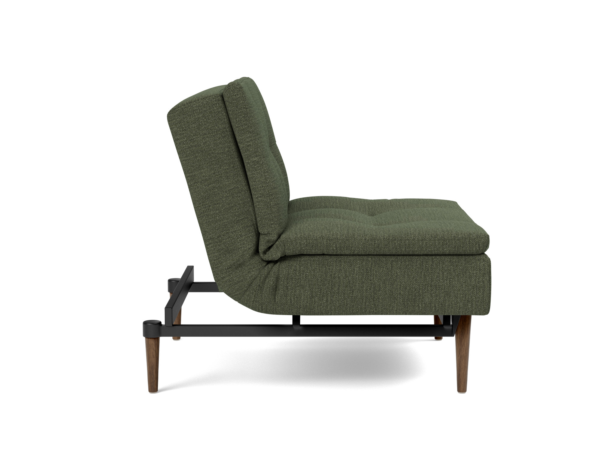 Sessel Dublexo Strukturierter Stoff Taura 353-Forest Beine Styletto Eiche dunkel
