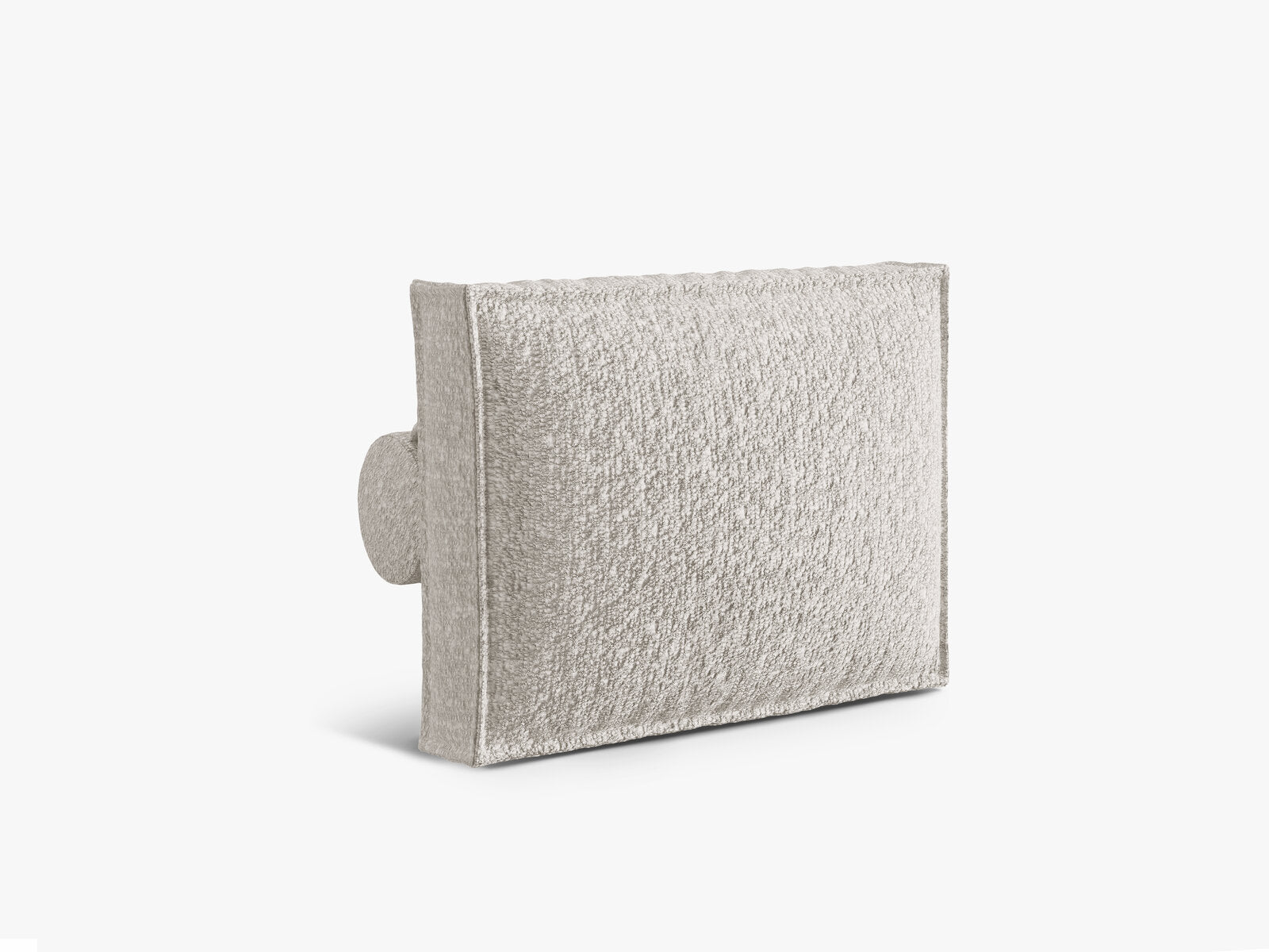 Micadoni Kissen Nuria Boucle Grau Beige Melange 60x40x26