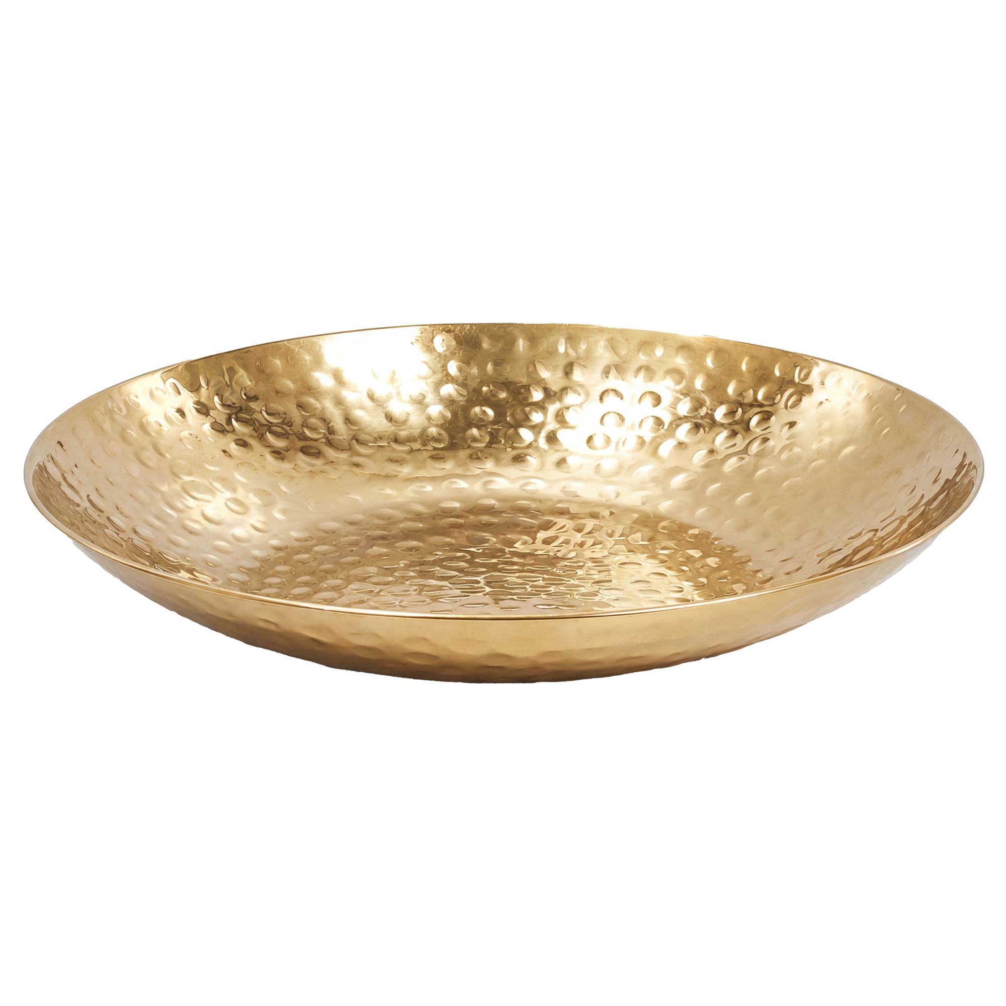 Dekoschale Skiptvet Aluminium Gold Ø 36 cm
