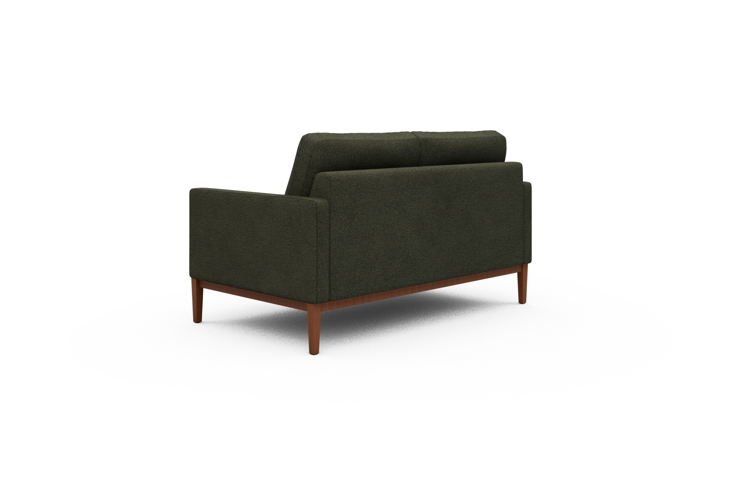 Sofa Bodo 2-Sitzer Boucle-Forest-Green