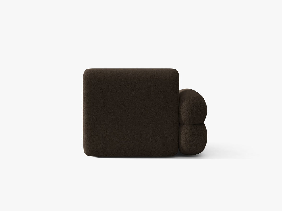 Micadoni Neo Sofamodul Links Boucle Baloo Braun