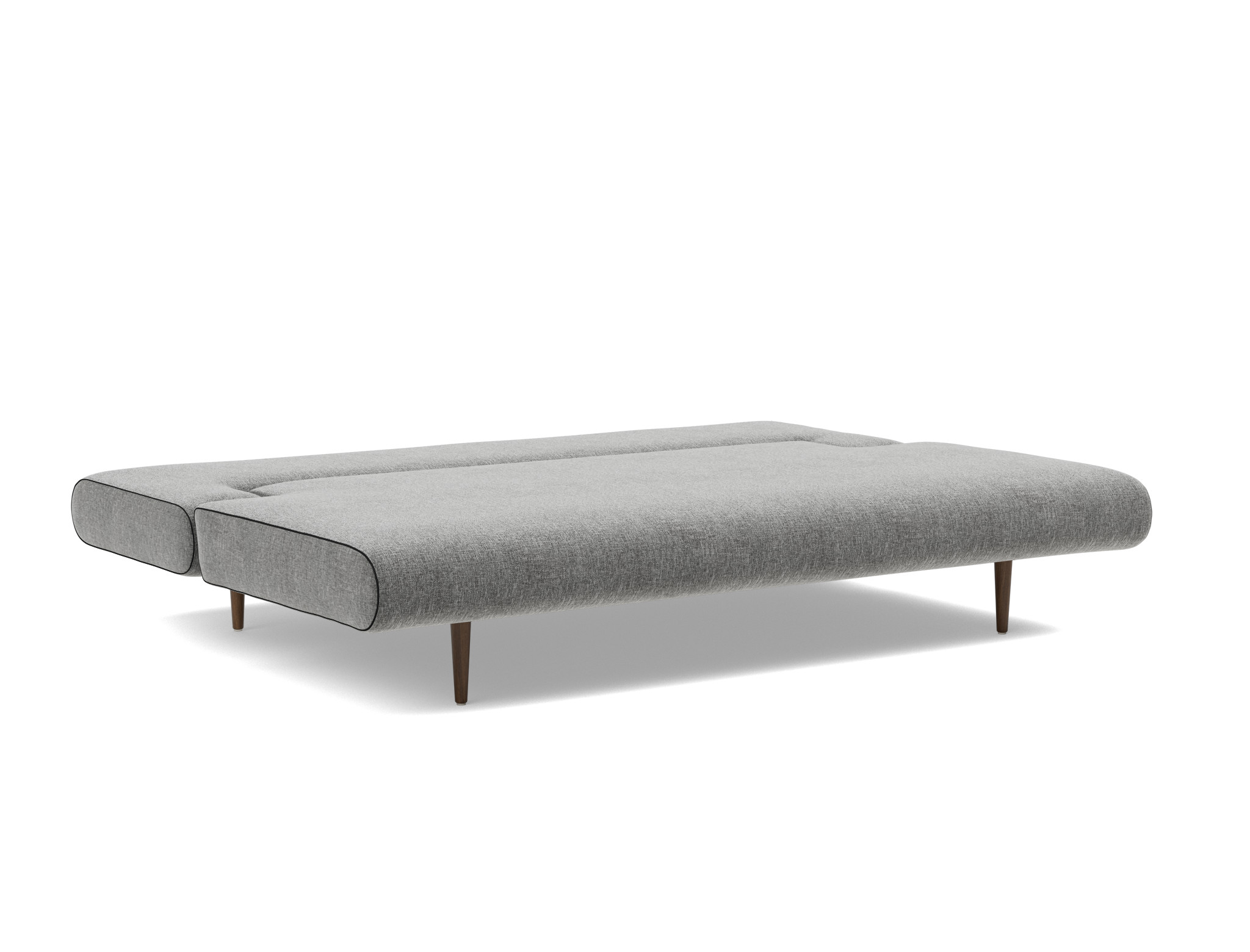 Schlafsofa Unfurl Lounger Strukturierter Stoff Twist 563-Charcoal