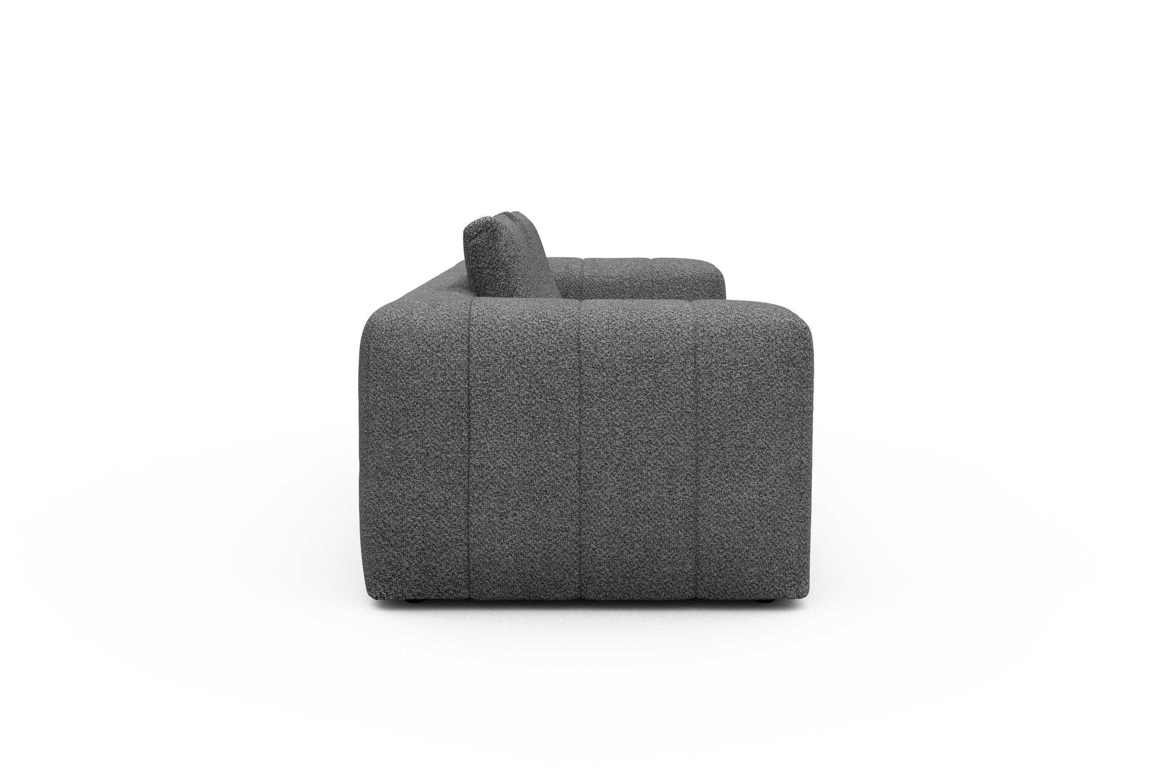 Sofa Hugo 3-Sitzer Vanora-Warm-Grey