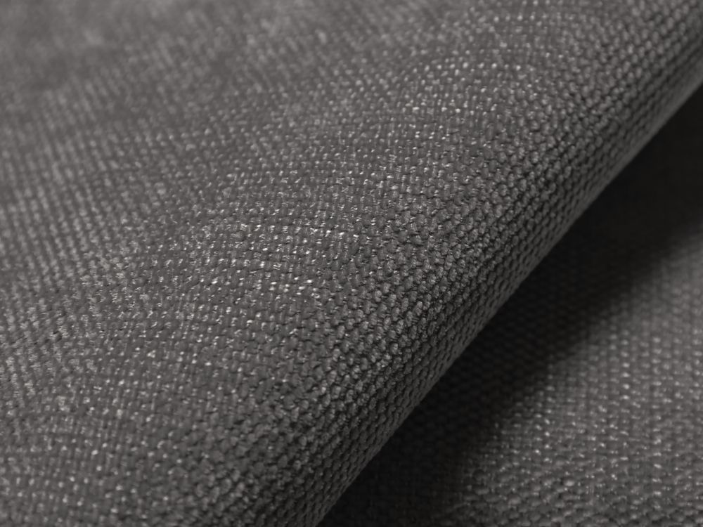 Cosmopolitan Design Ecksofa Turin 5-Sitzer Strukturierter Stoff Rosario Grau Links
